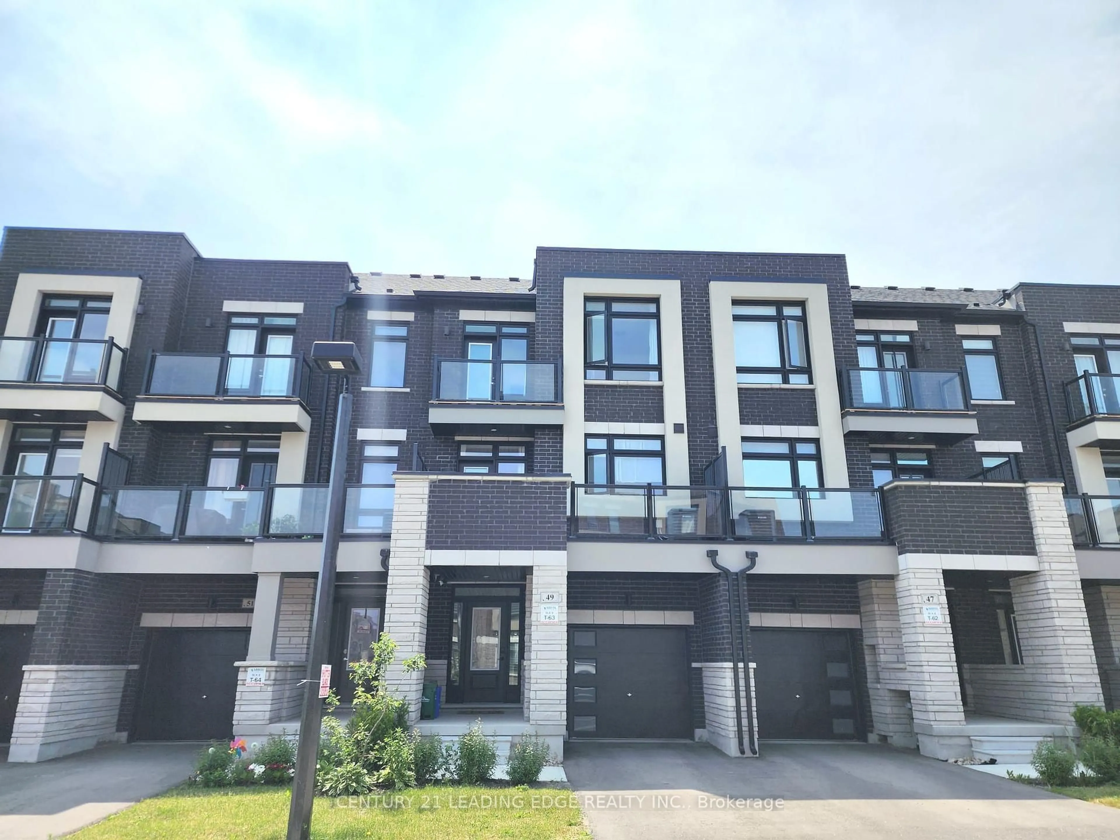 Home with brick exterior material, street for 49 Riley Reed Lane, Richmond Hill Ontario L4S 0M3