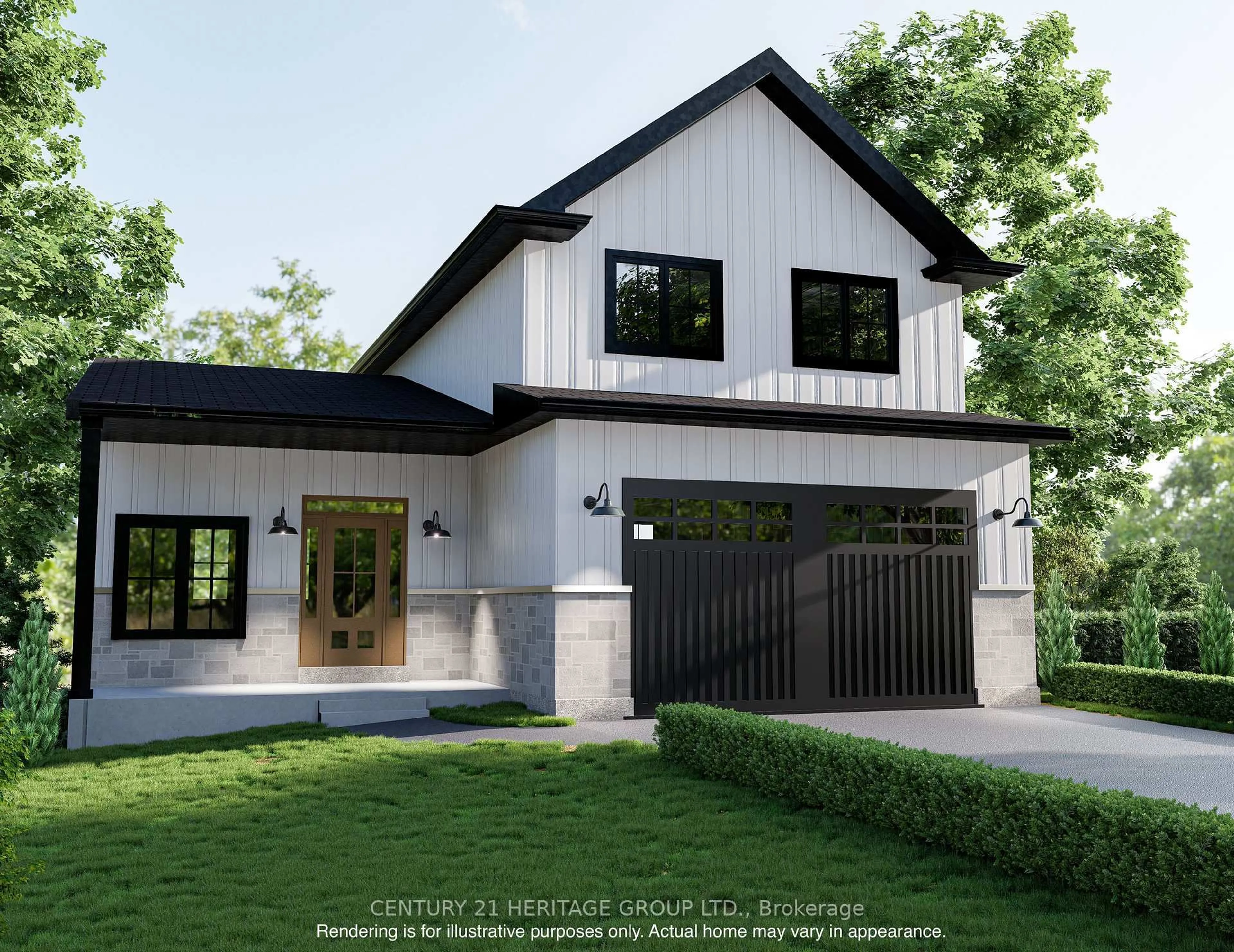 Home with brick exterior material, street for 153 Margaret St, Essa Ontario L0M 1B0