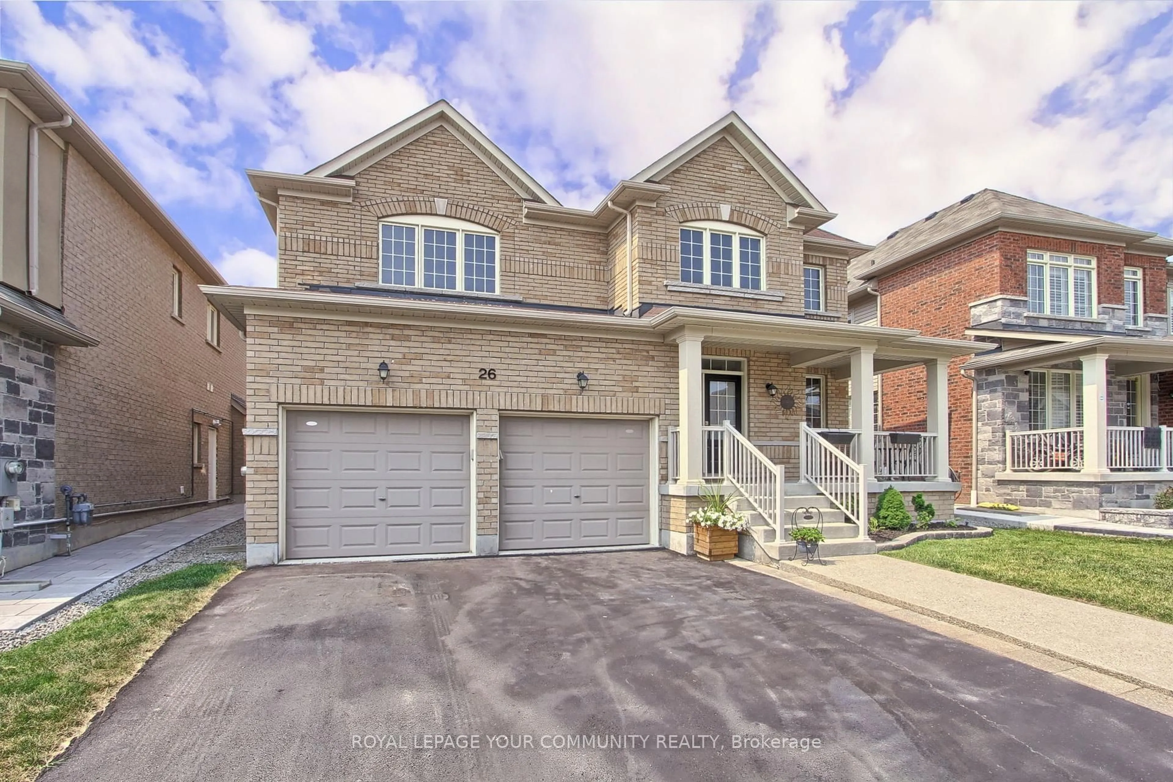 Home with brick exterior material, street for 26 Hodgson Rd, Bradford West Gwillimbury Ontario L3Z 0V4