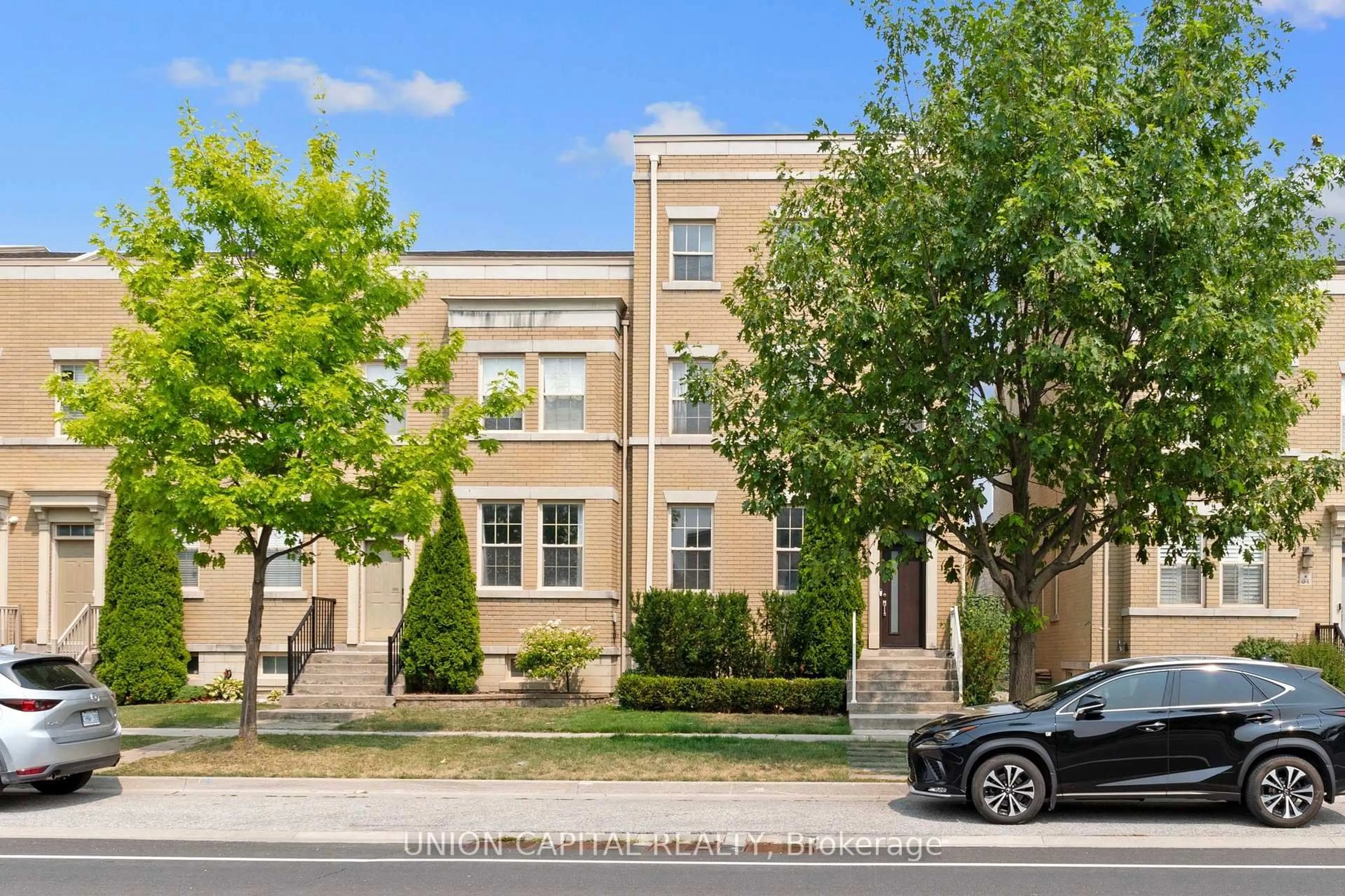 Home with brick exterior material, street for 66 Betty Roman Blvd, Markham Ontario L6C 0A6