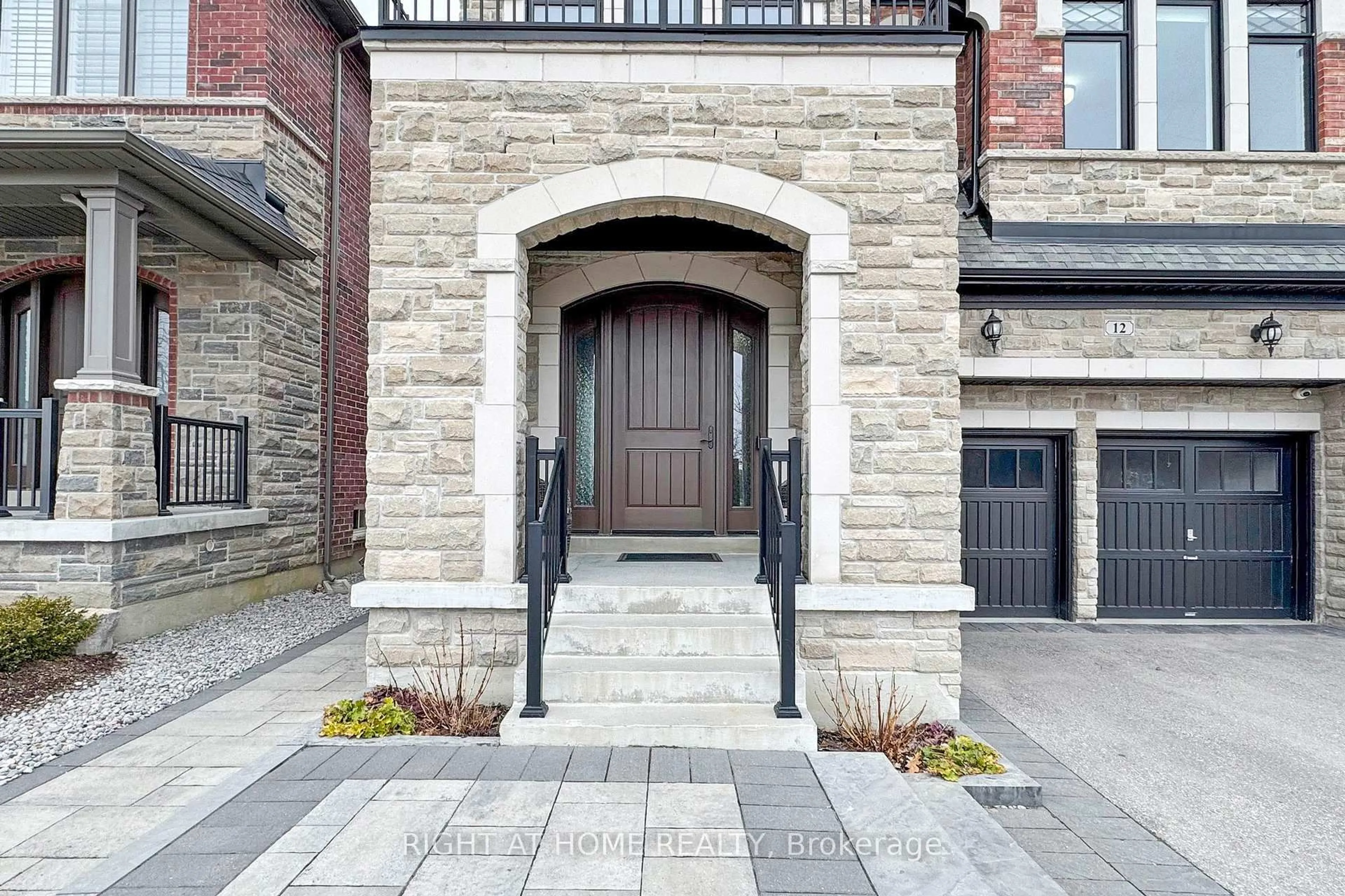 Home with brick exterior material, street for 12 King Blvd, King Ontario L7B 0M8