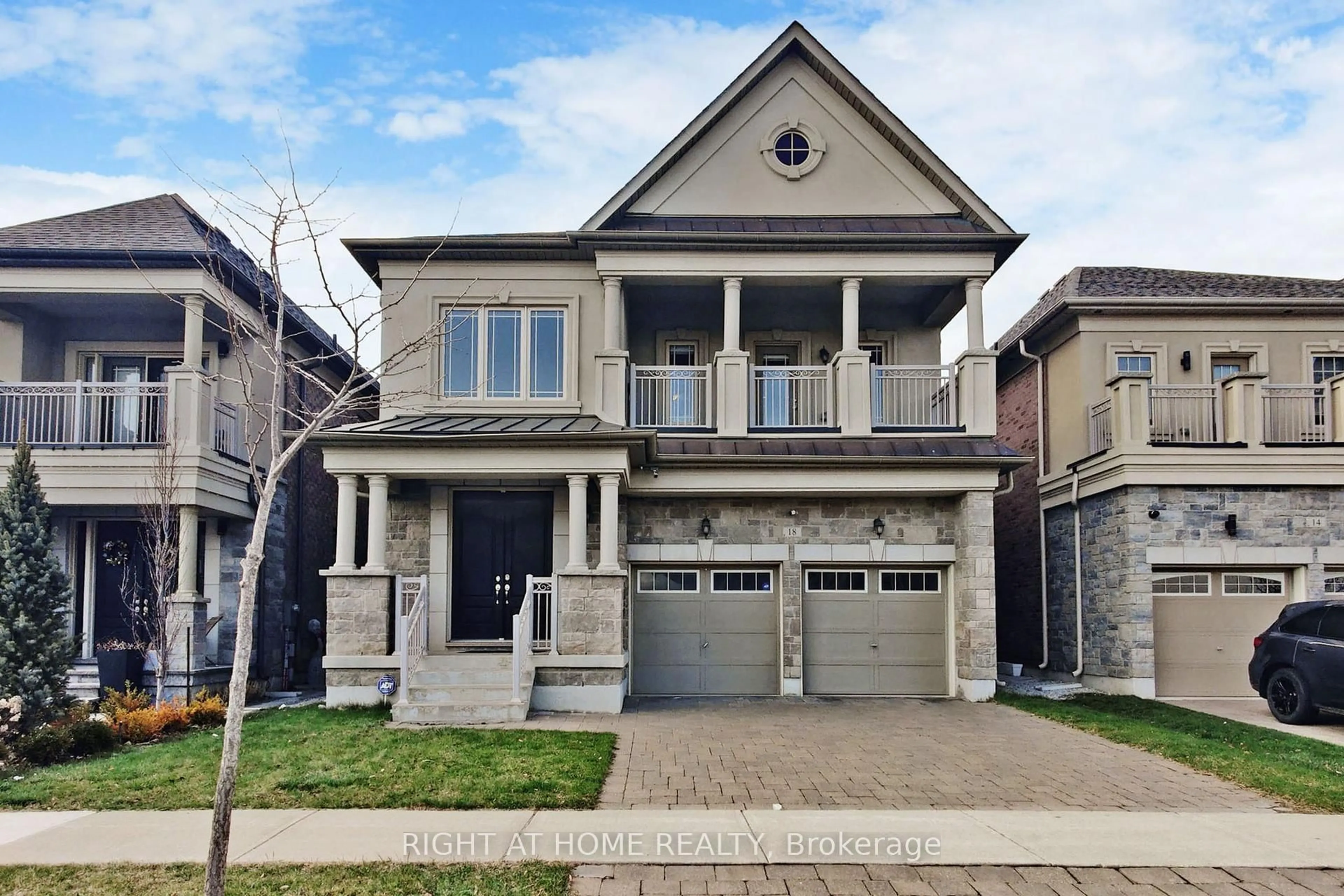 Home with brick exterior material, street for 18 Condor Way, Vaughan Ontario L4H 4N1