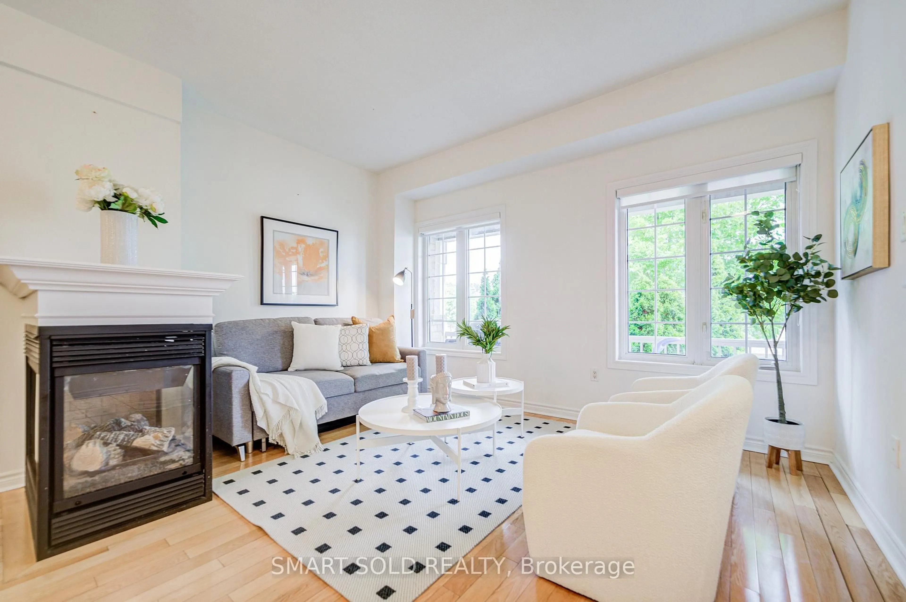 Living room with furniture, unknown for 4 Thornhill Woods Dr, Vaughan Ontario L4J 8V3