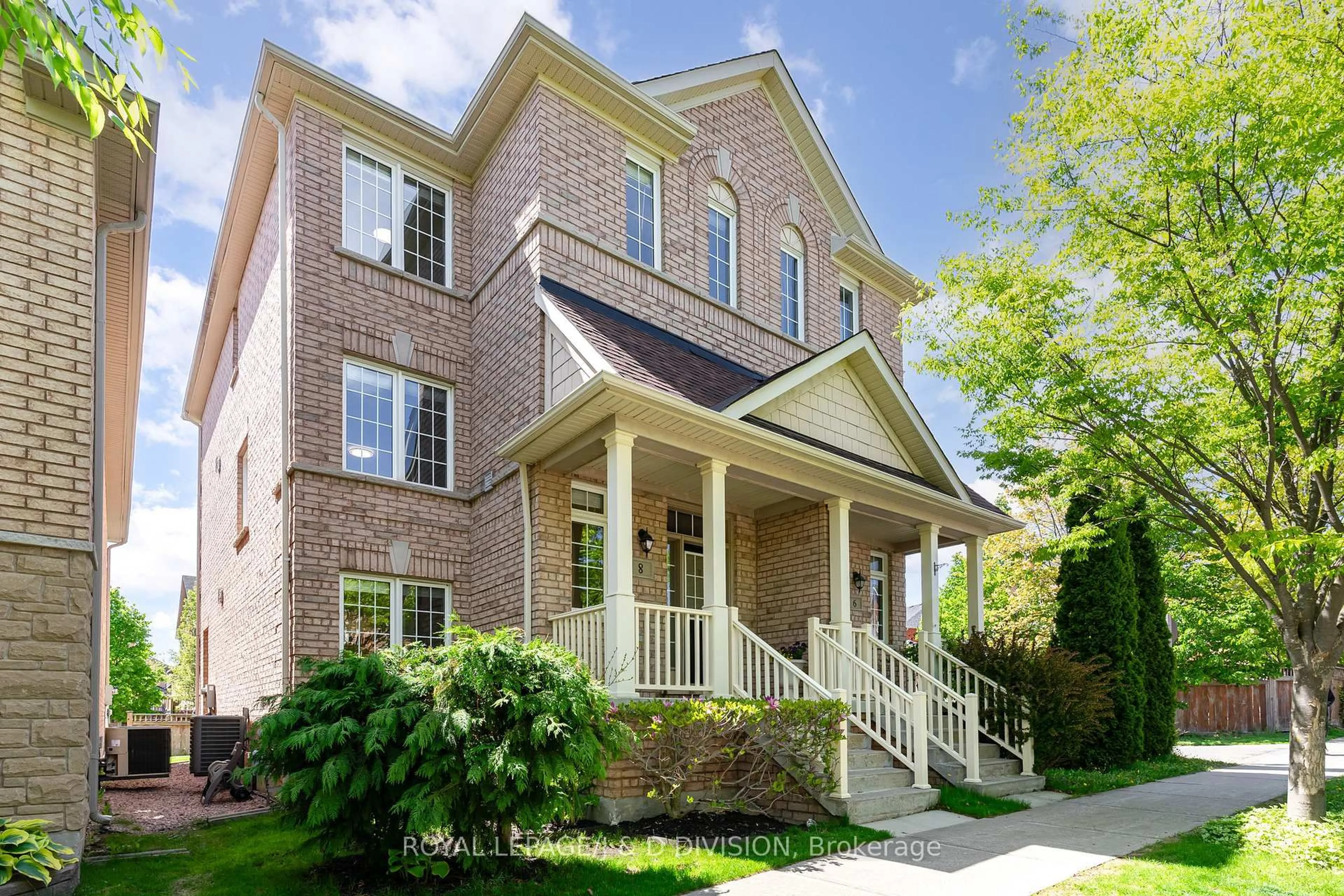 Home with brick exterior material, street for 8 John Allan Cameron St, Markham Ontario L6B 0J5