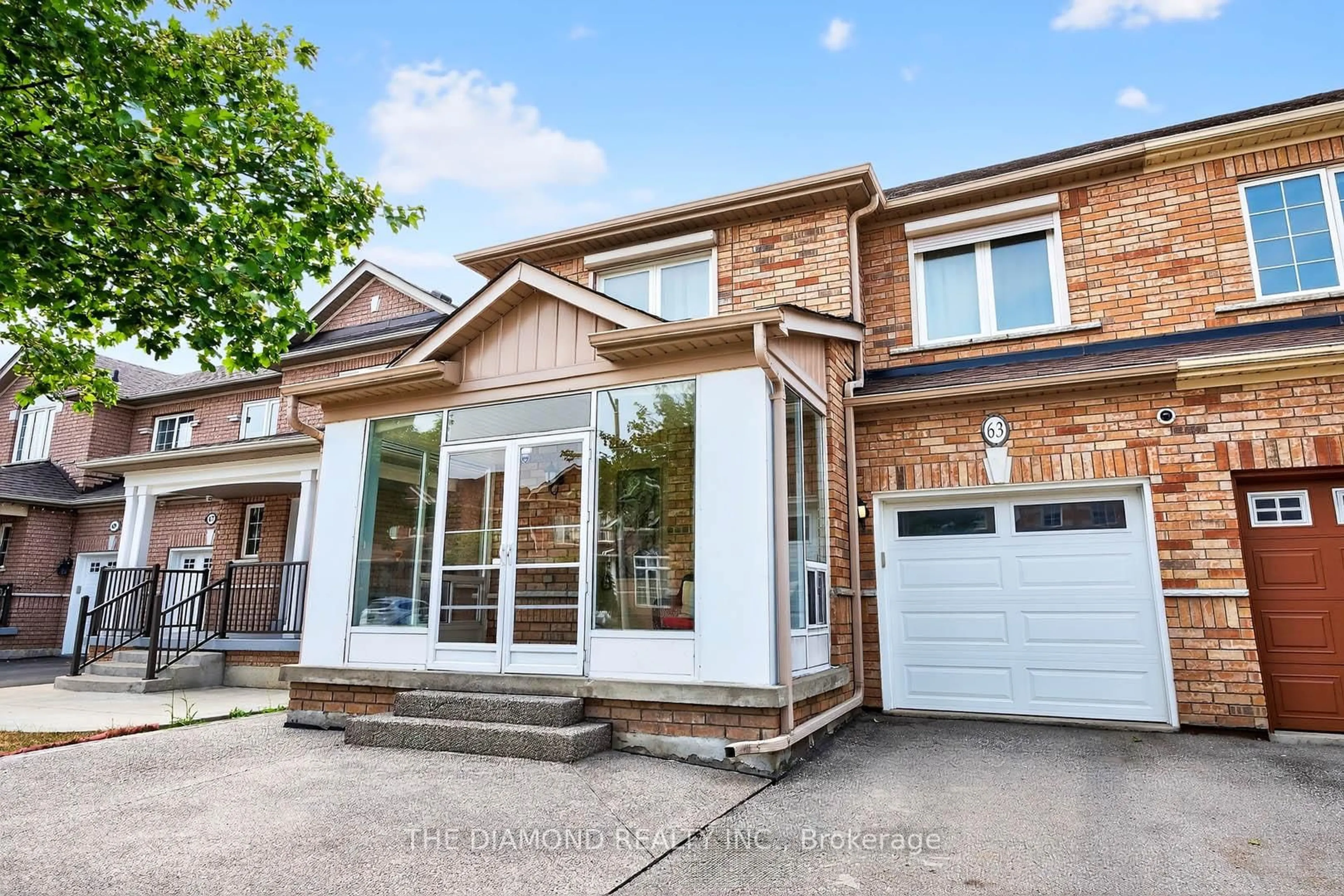 Home with brick exterior material, street for 63 Adventure Cres, Vaughan Ontario L6A 2Z8