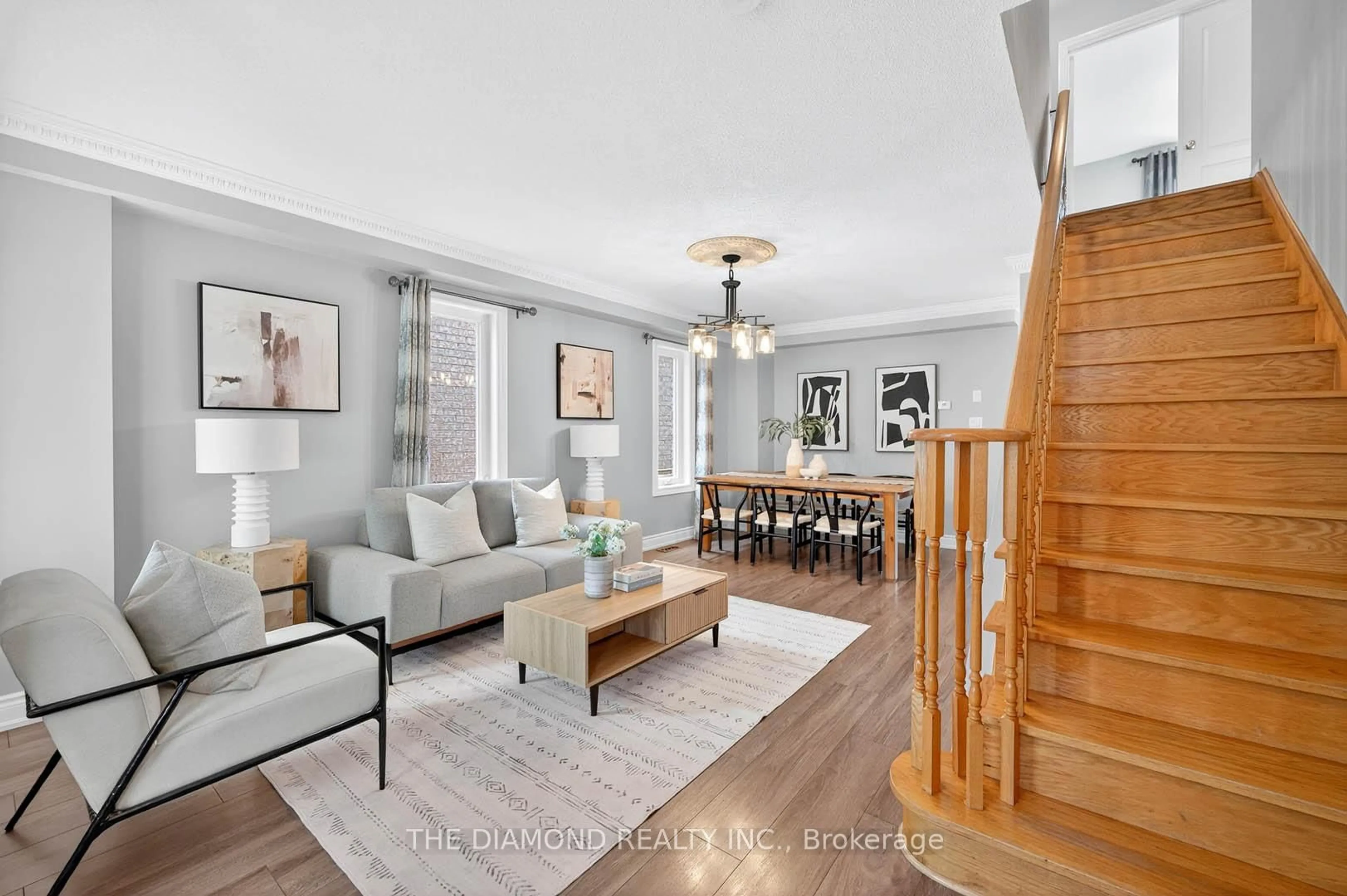 Living room with furniture, unknown for 63 Adventure Cres, Vaughan Ontario L6A 2Z8