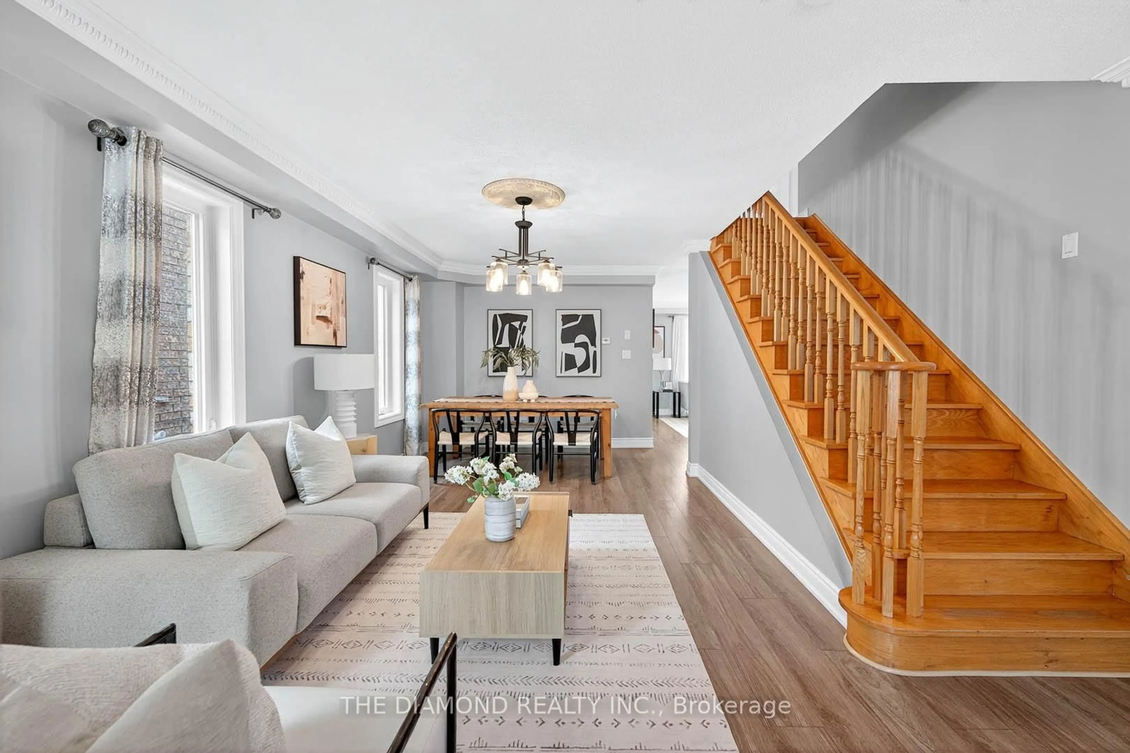 Living room with furniture, unknown for 63 Adventure Cres, Vaughan Ontario L6A 2Z8