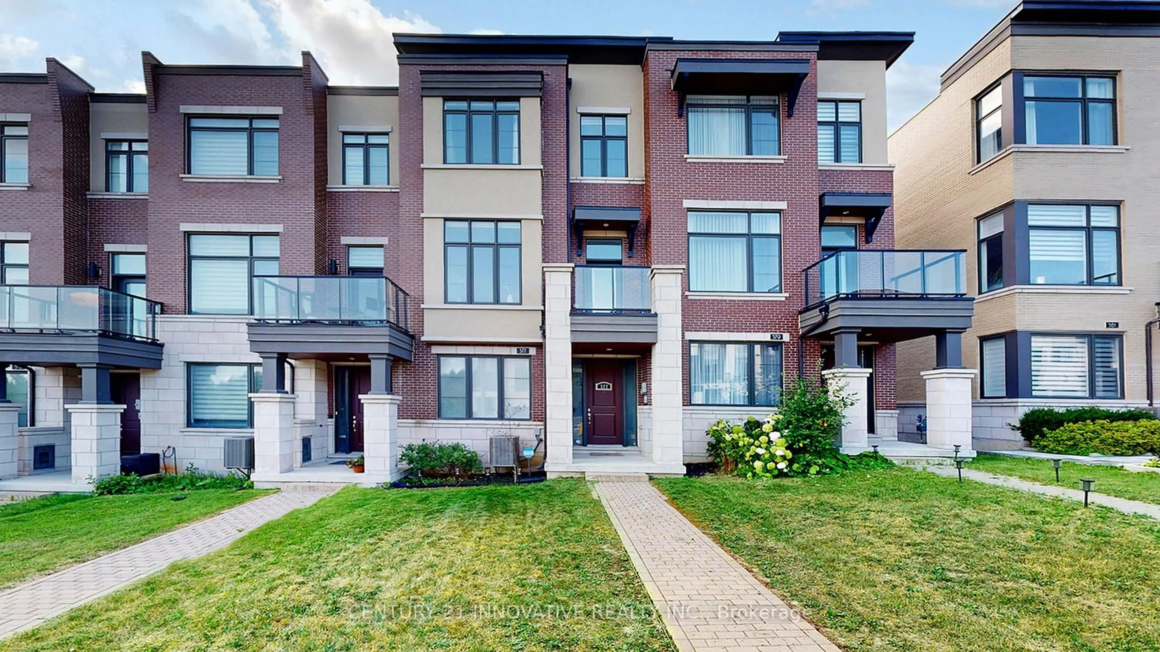 Home with brick exterior material, street for 577 Marc Santi Blvd, Vaughan Ontario L6A 4C9