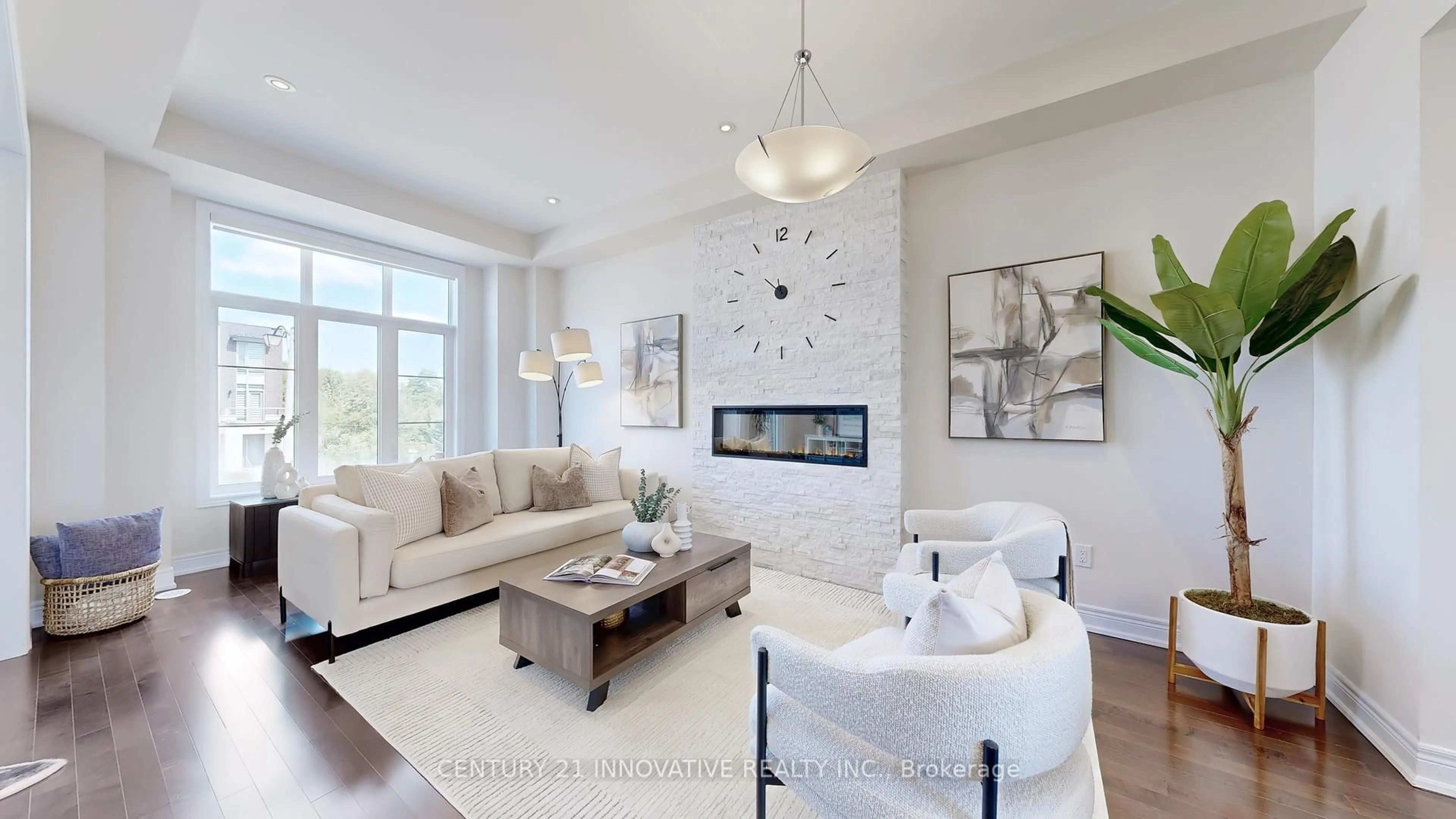 Living room with furniture, unknown for 577 Marc Santi Blvd, Vaughan Ontario L6A 4C9