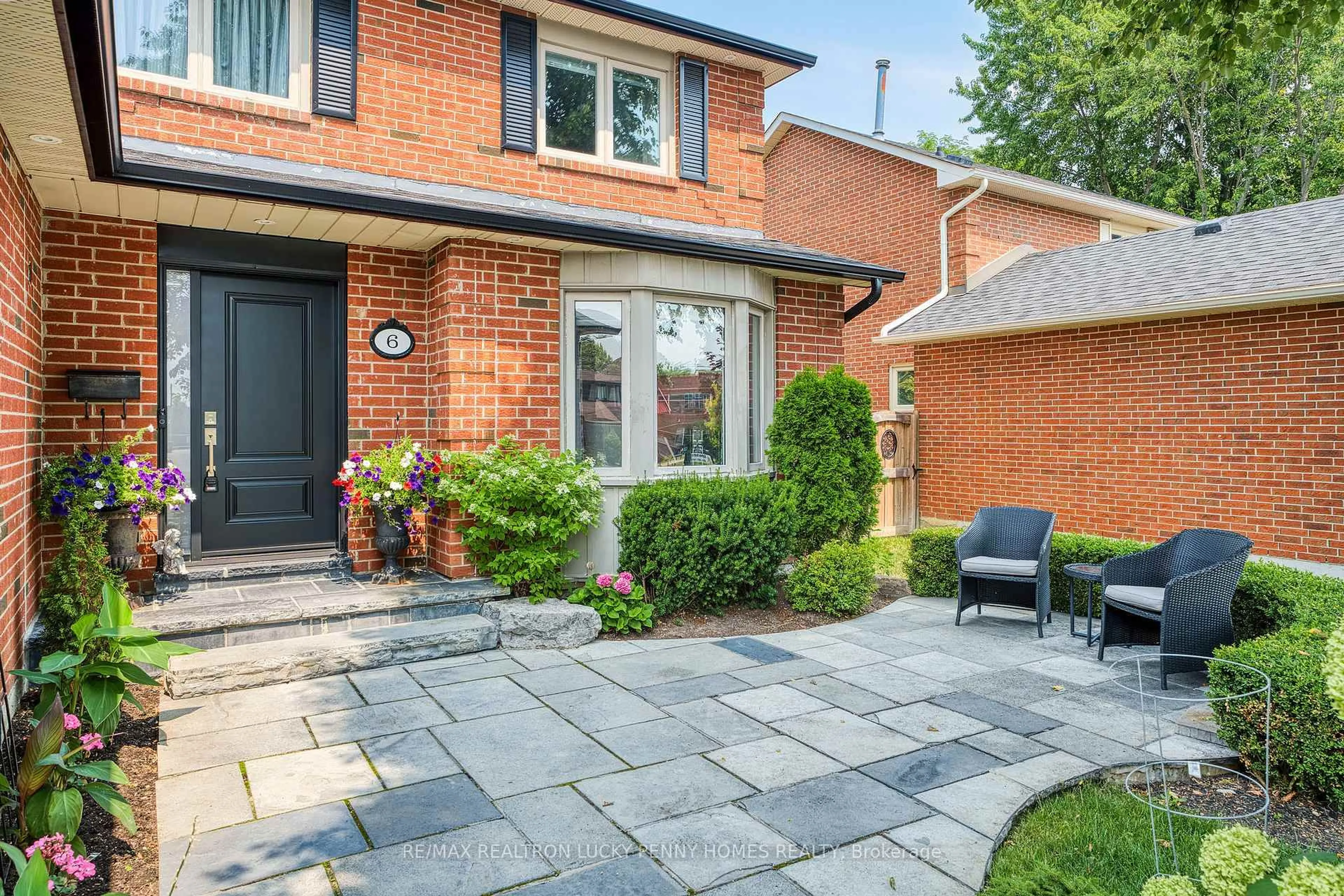 Home with brick exterior material, street for 6 Larkin Ave, Markham Ontario L3P 4R2