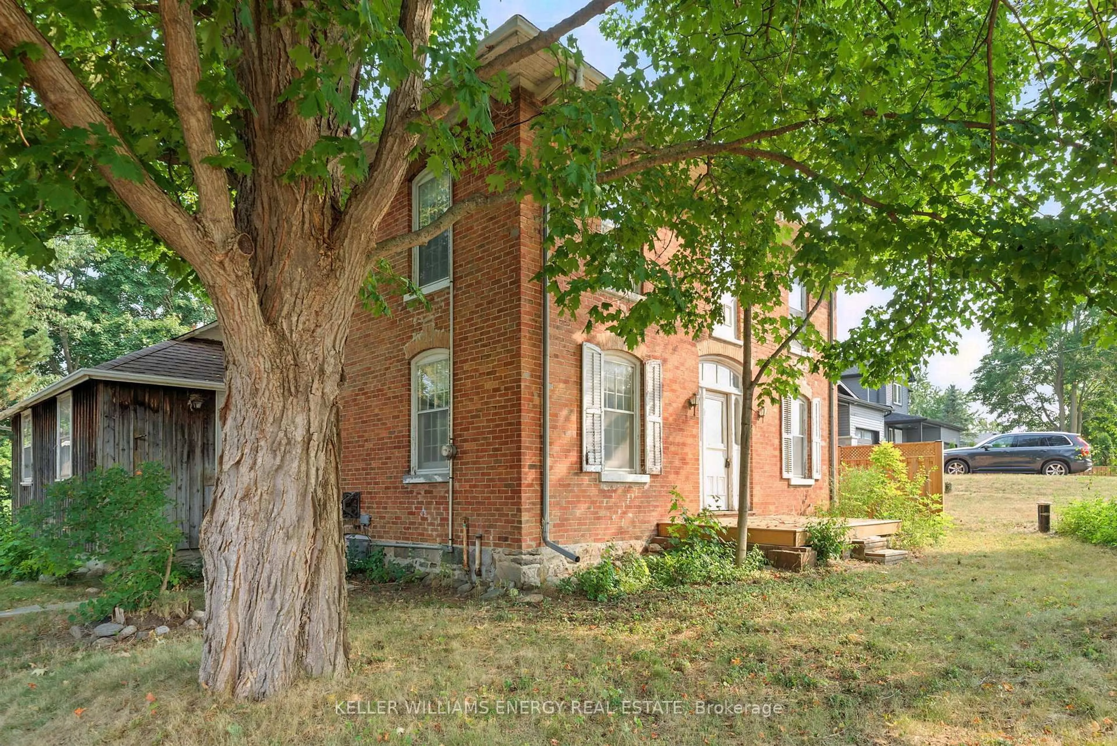 Home with brick exterior material, street for 10348 Ravenshoe Rd, Uxbridge Ontario L9P 1R2