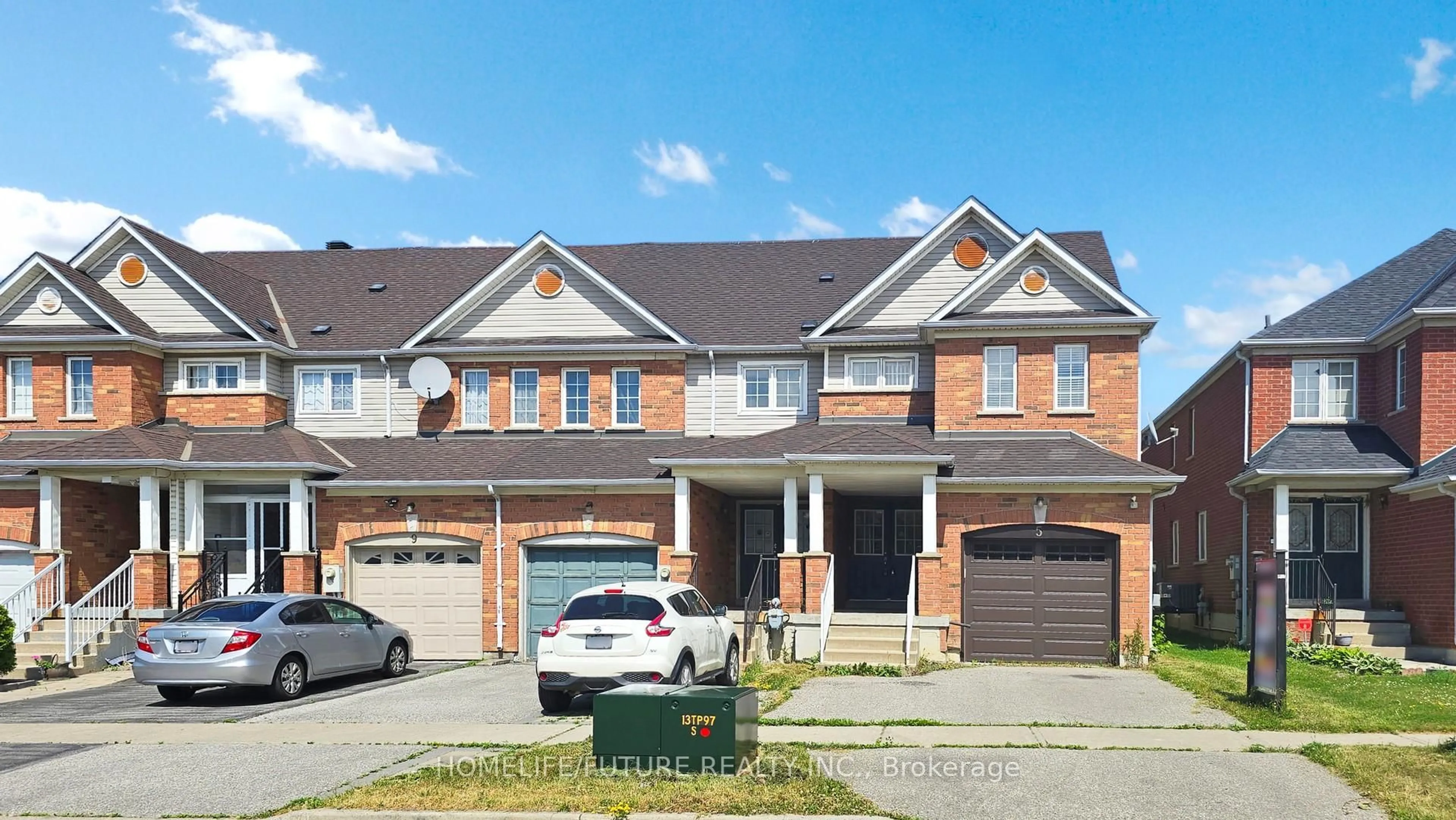Home with brick exterior material, street for 5 Holloway Rd, Markham Ontario L3S 4P4