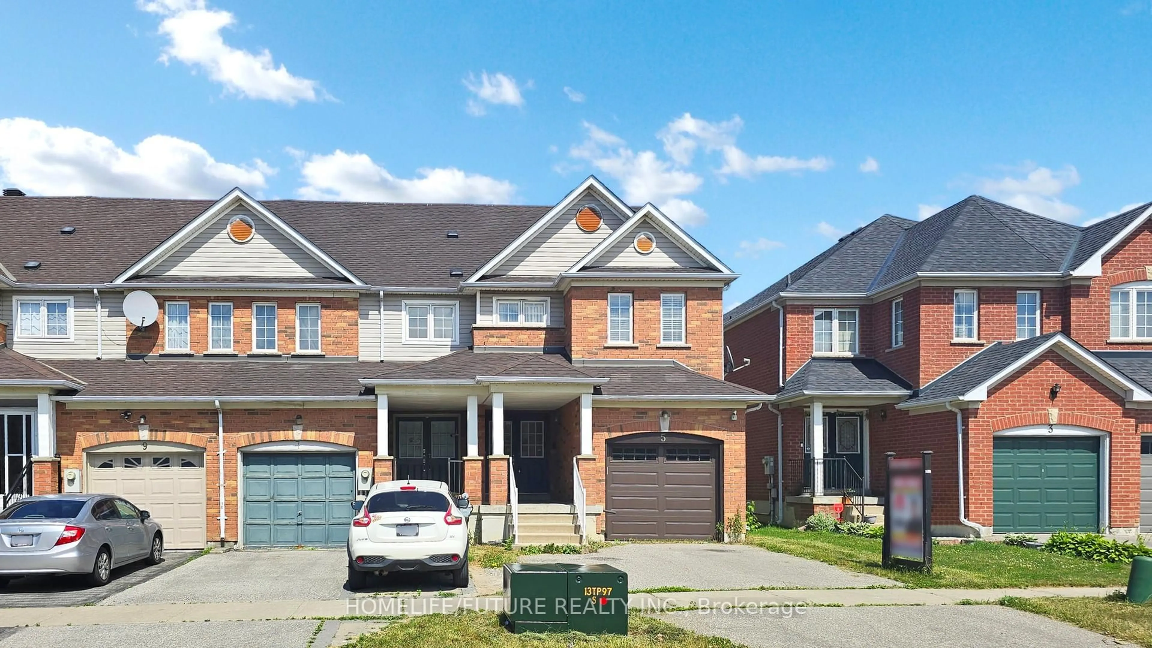 Home with brick exterior material, street for 5 Holloway Rd, Markham Ontario L3S 4P4