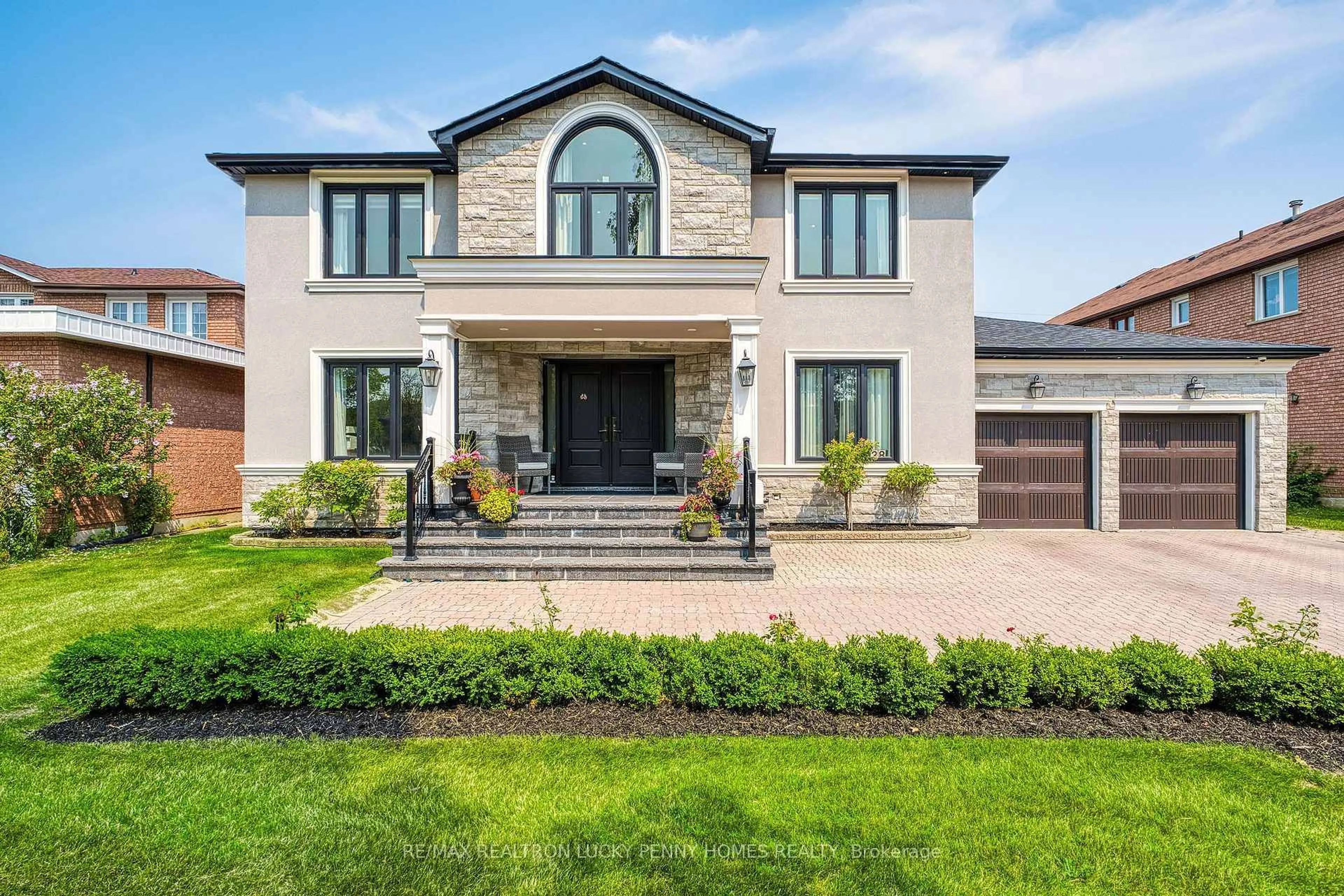 Home with brick exterior material, street for 38 Beckenridge Dr, Markham Ontario L3S 2V7