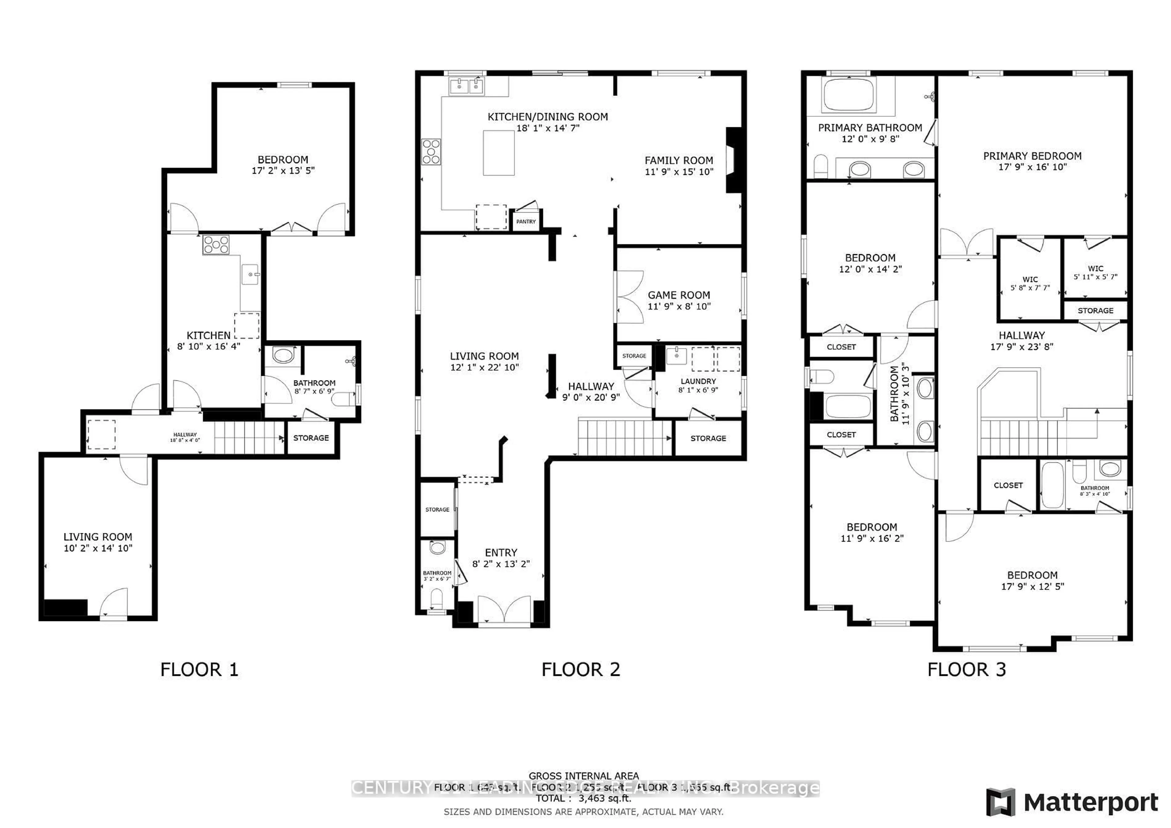Floor plan for 324 Chatfield Dr, Vaughan Ontario L4L 1A6
