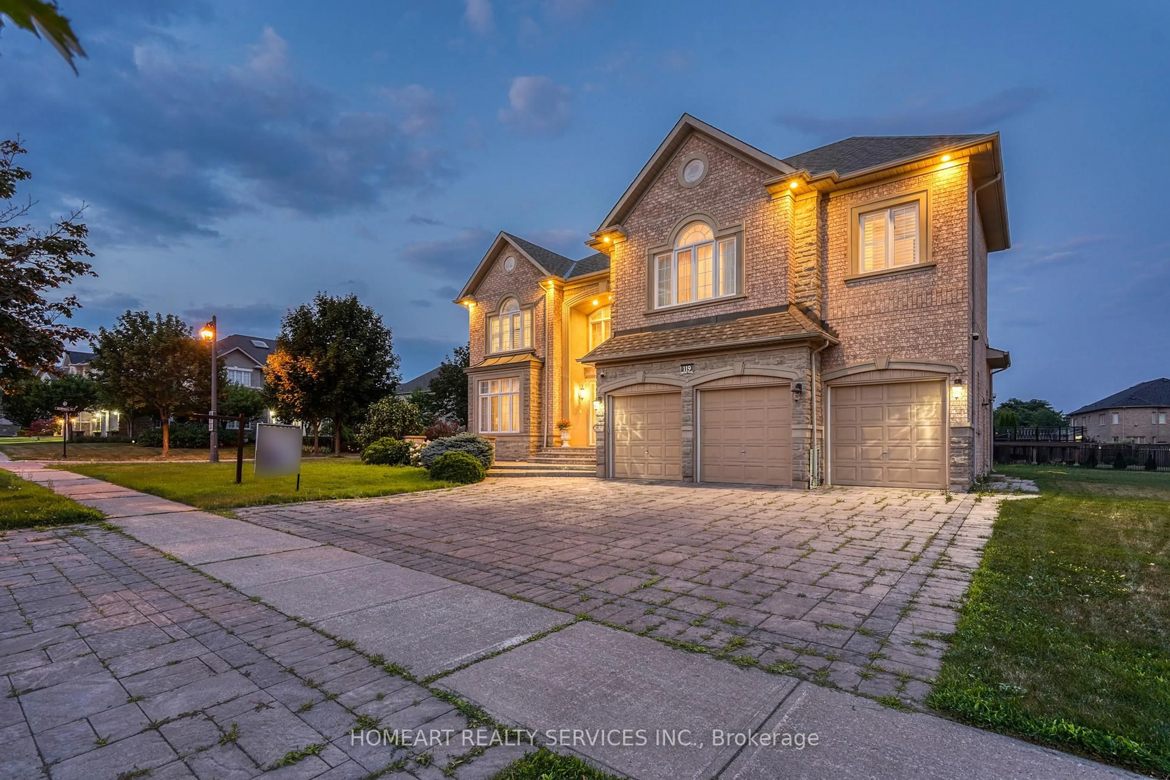 Home with brick exterior material, street for 119 Boake Tr, Richmond Hill Ontario L4B 4B7
