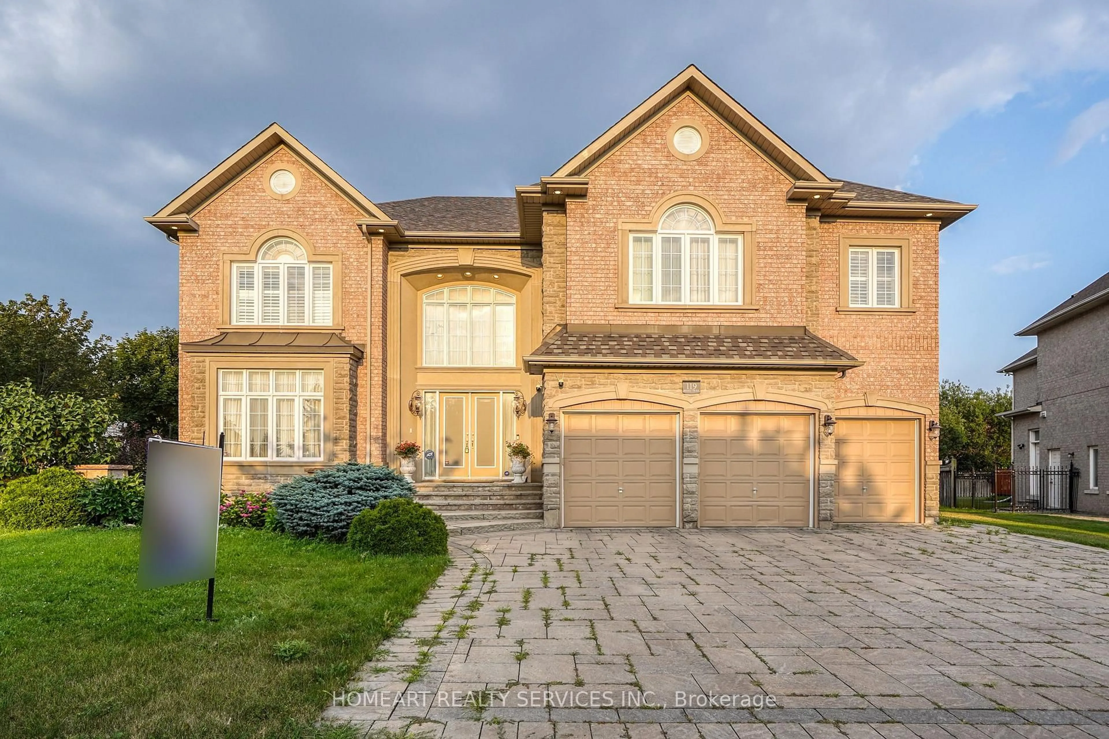 Home with brick exterior material, street for 119 Boake Tr, Richmond Hill Ontario L4B 4B7