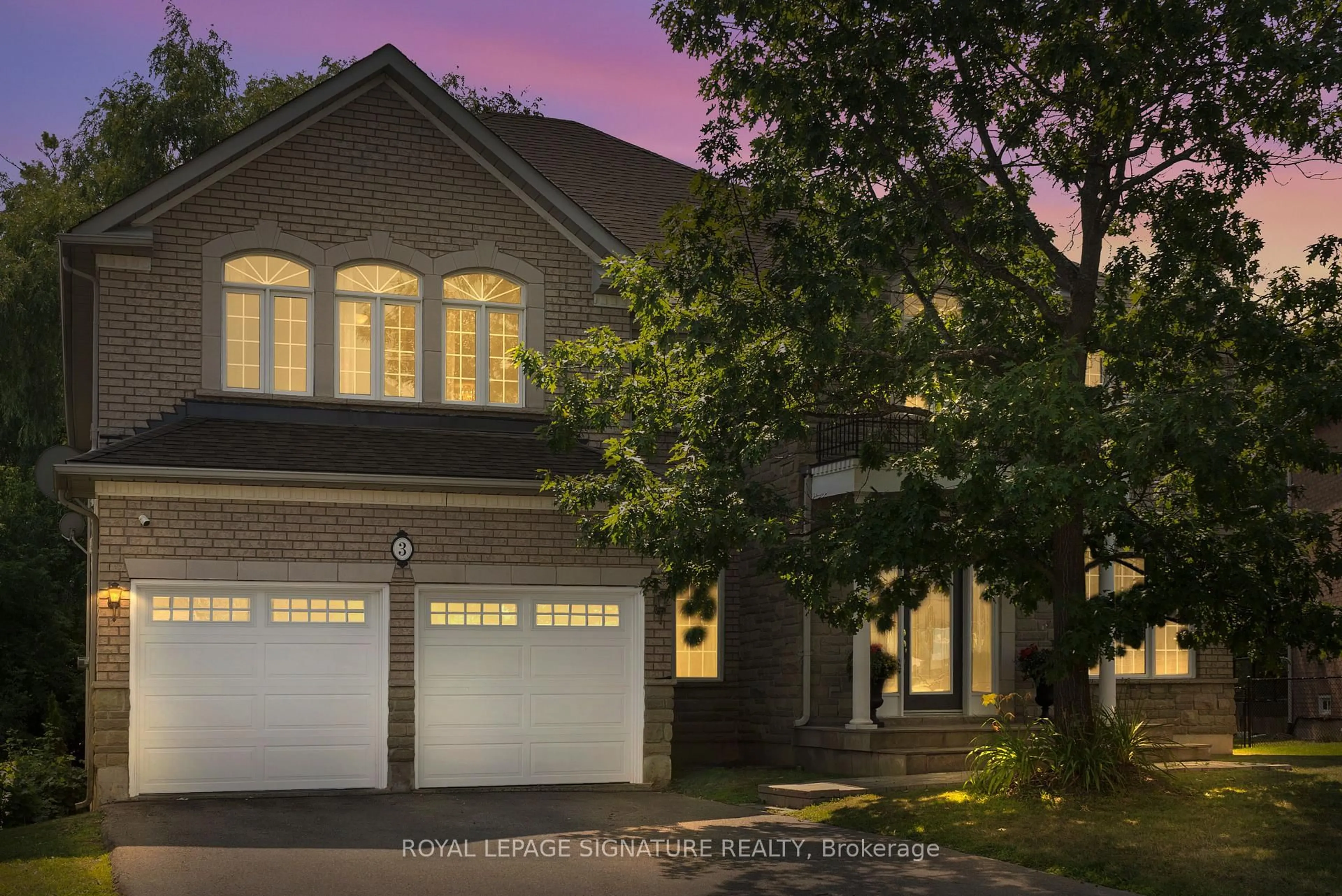 Home with brick exterior material, street for 3 Linda Margaret Cres, Richmond Hill Ontario L4S 2B6