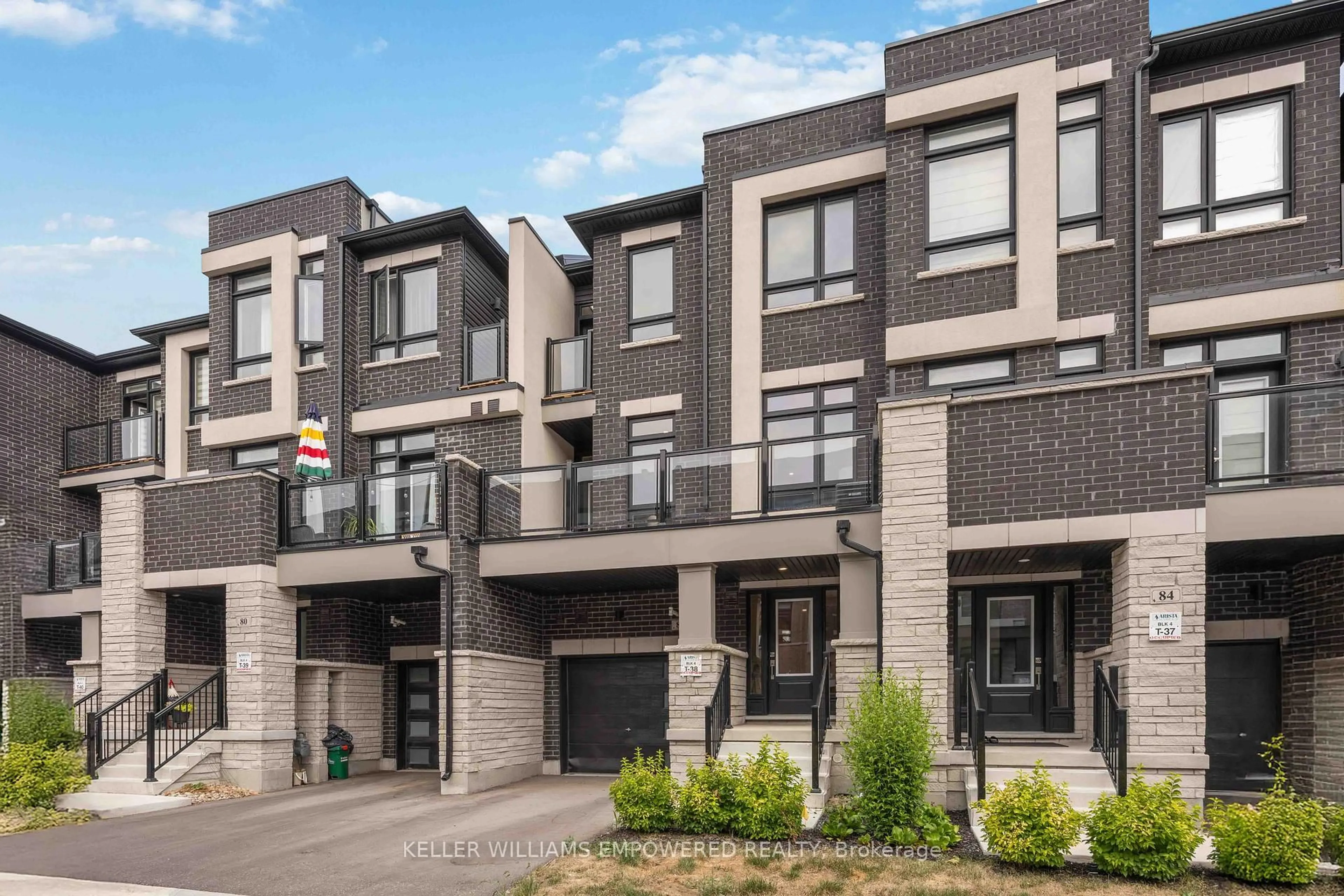 Home with brick exterior material, street for 82 Riley Reed Lane, Richmond Hill Ontario L4S 0M3
