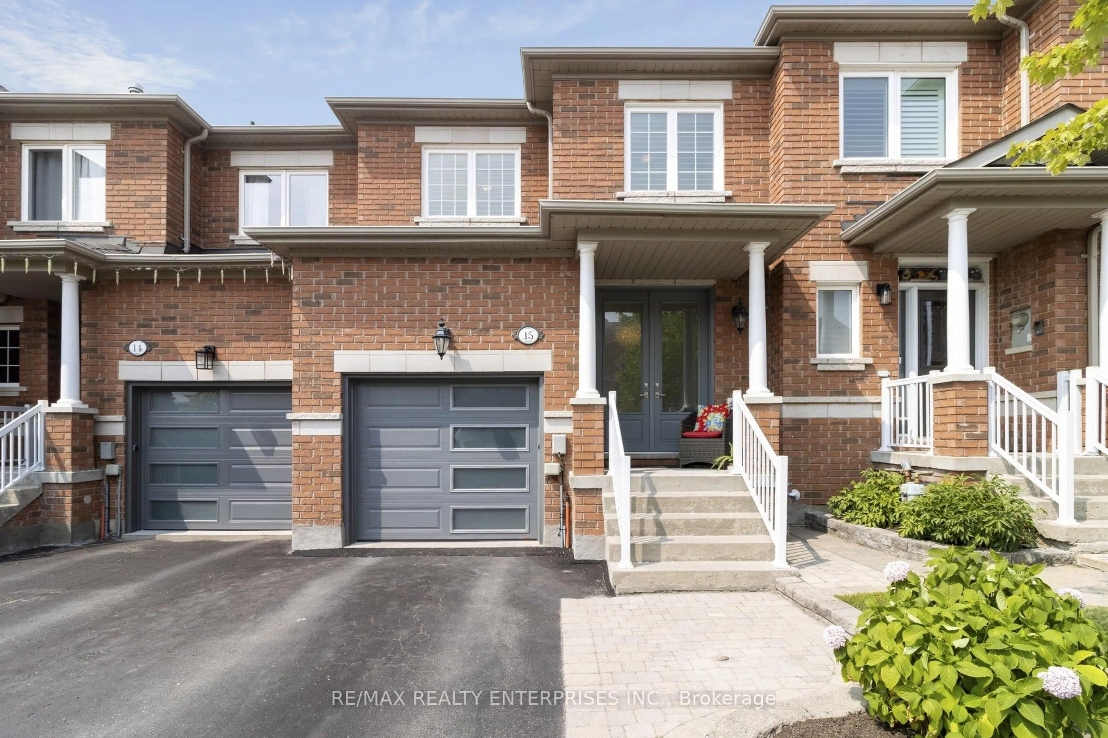 Home with brick exterior material, street for 8 Townwood Dr #15, Richmond Hill Ontario L4E 4X9