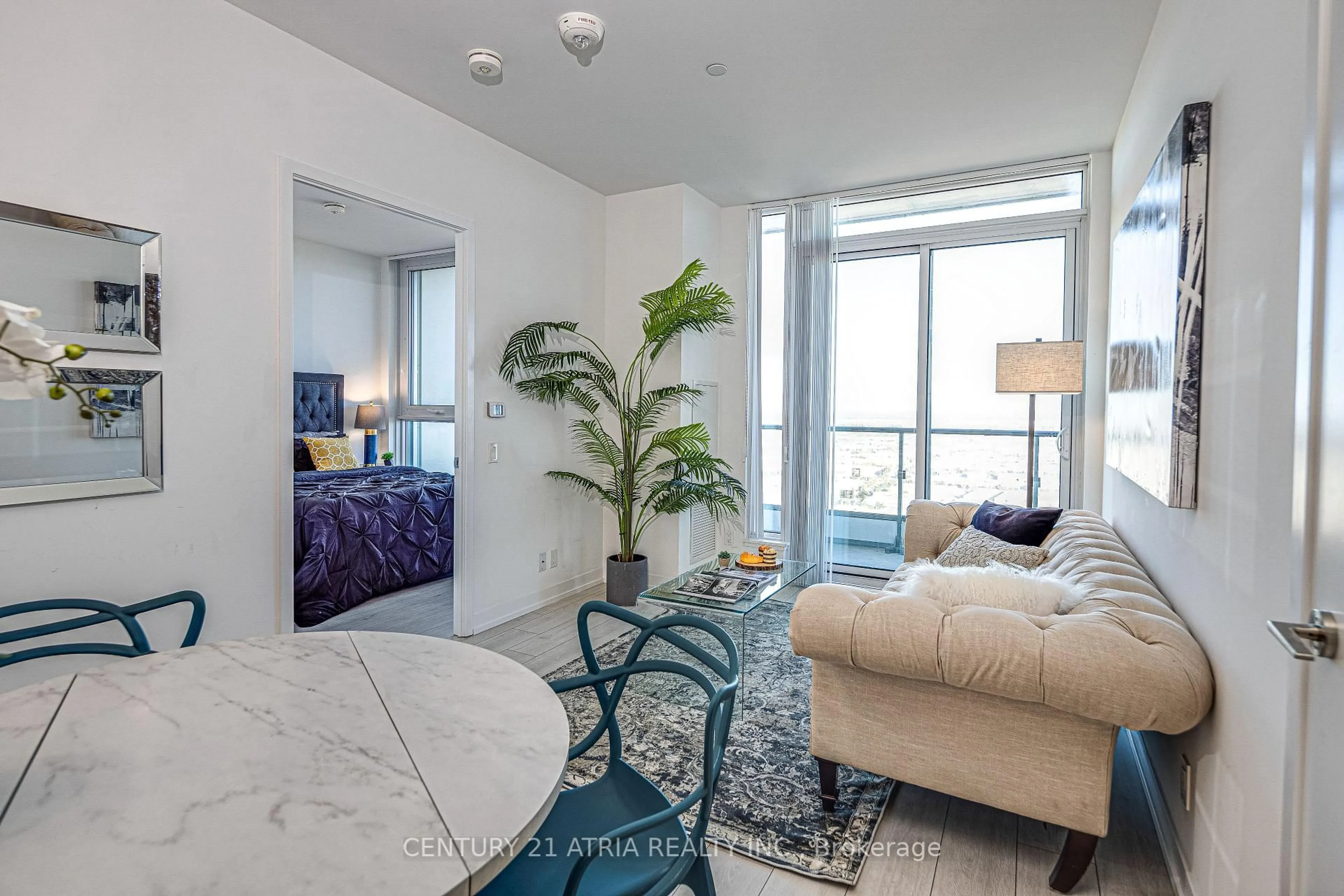 Living room with furniture, unknown for 898 Portage Pkwy #5312, Vaughan Ontario L4K 0J6