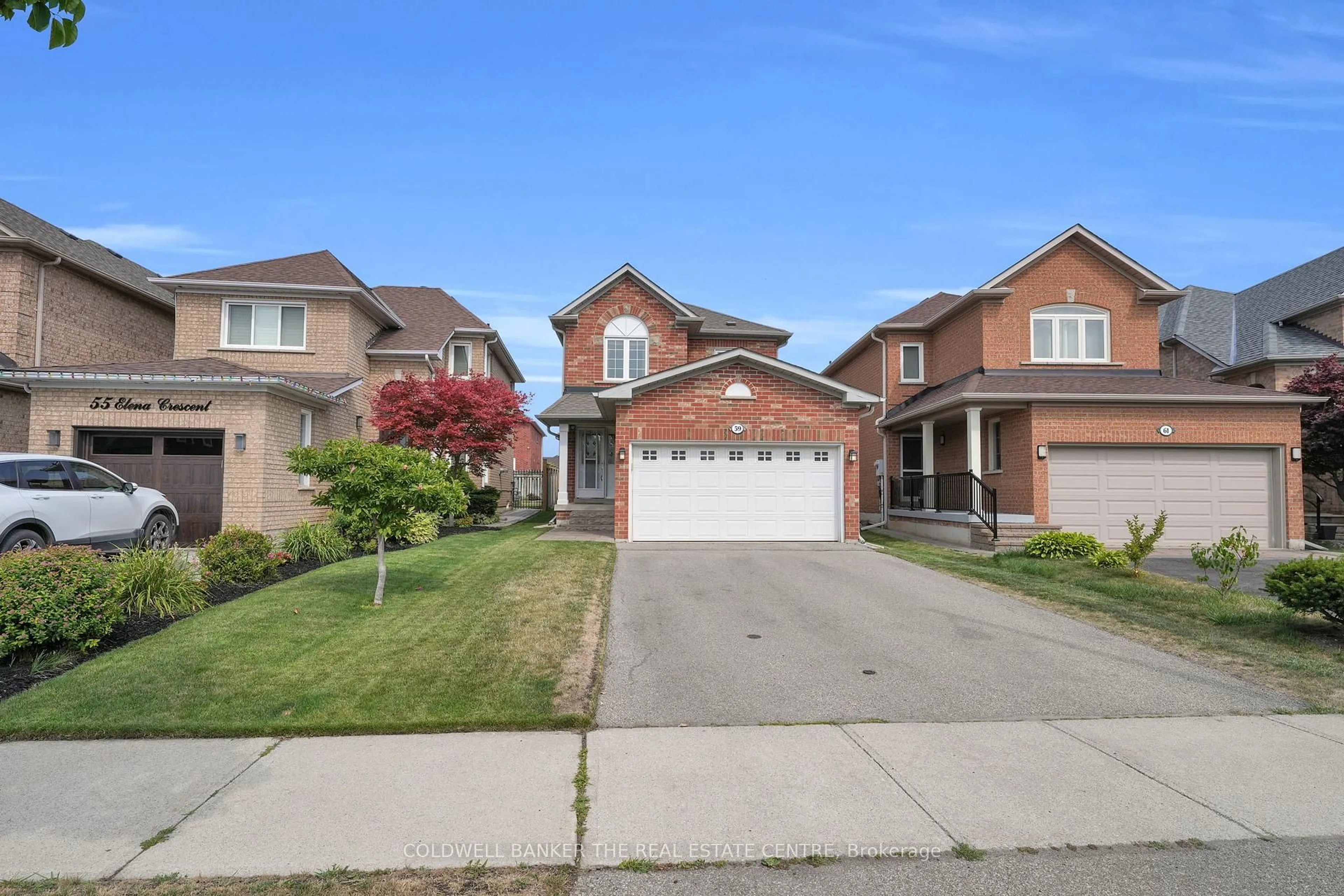 Home with brick exterior material, street for 59 Elena Cres, Vaughan Ontario L6A 2J1