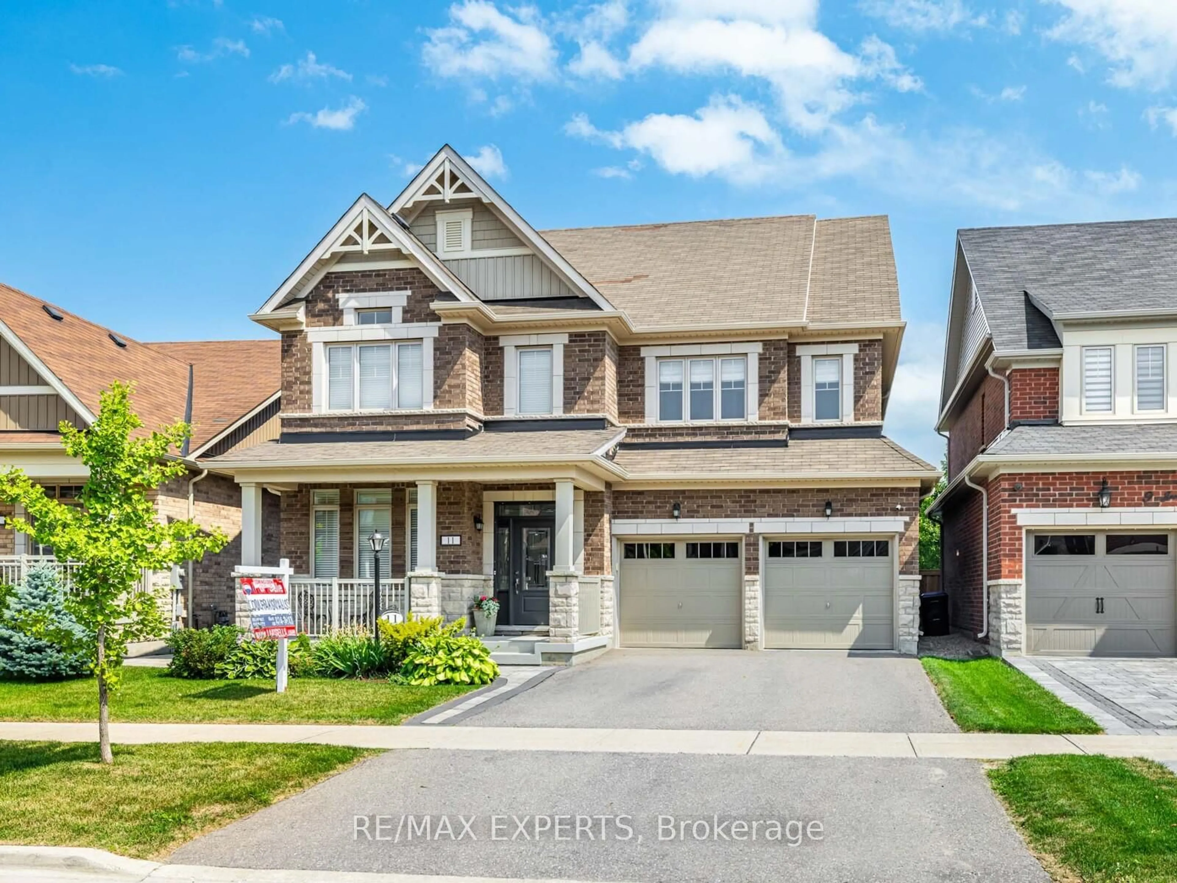 Home with brick exterior material, street for 11 Jenkins Ave, New Tecumseth Ontario L0G 1W0