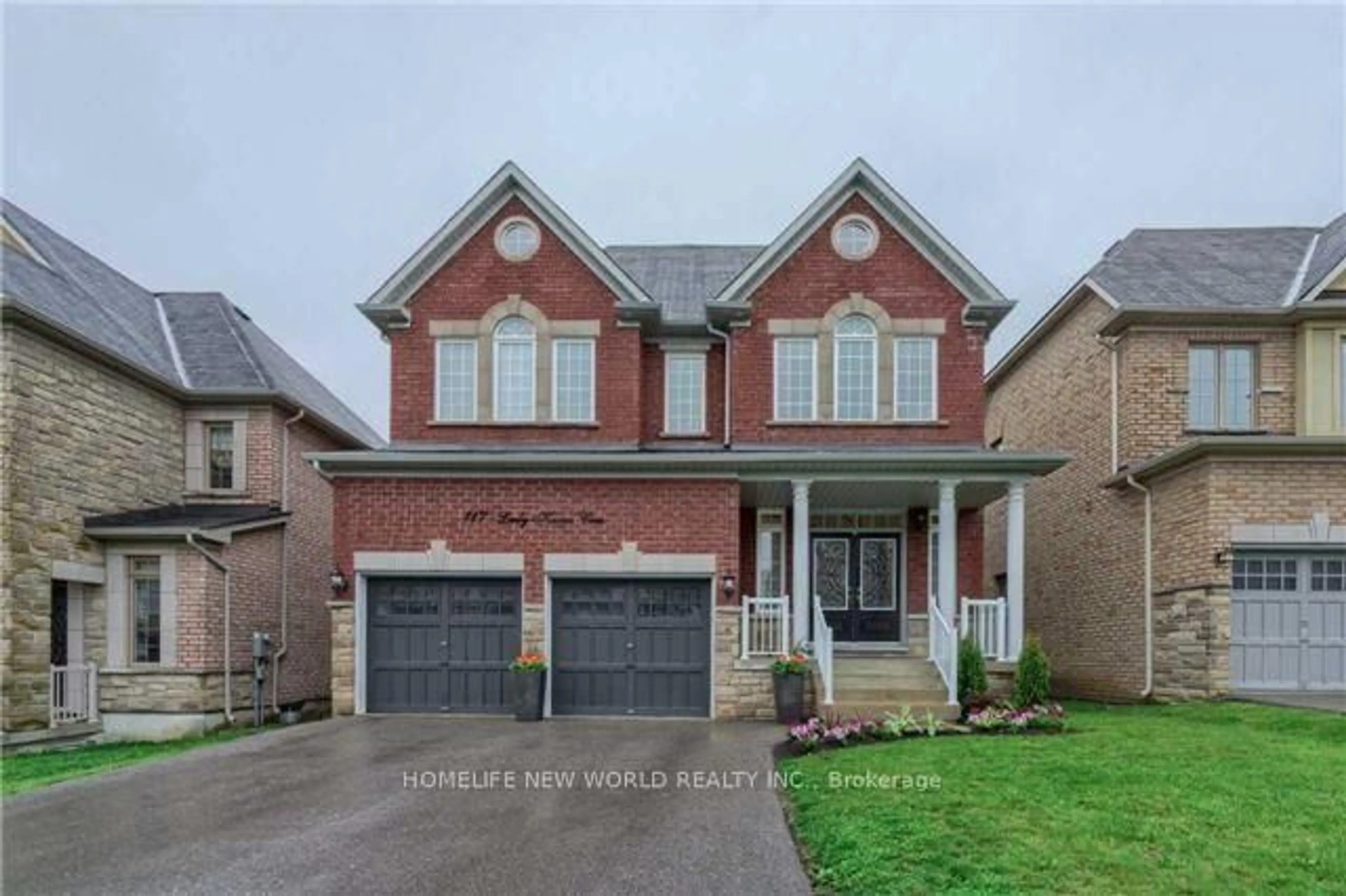Home with brick exterior material, street for 117 Lady Karen Cres, Vaughan Ontario L6A 4M3