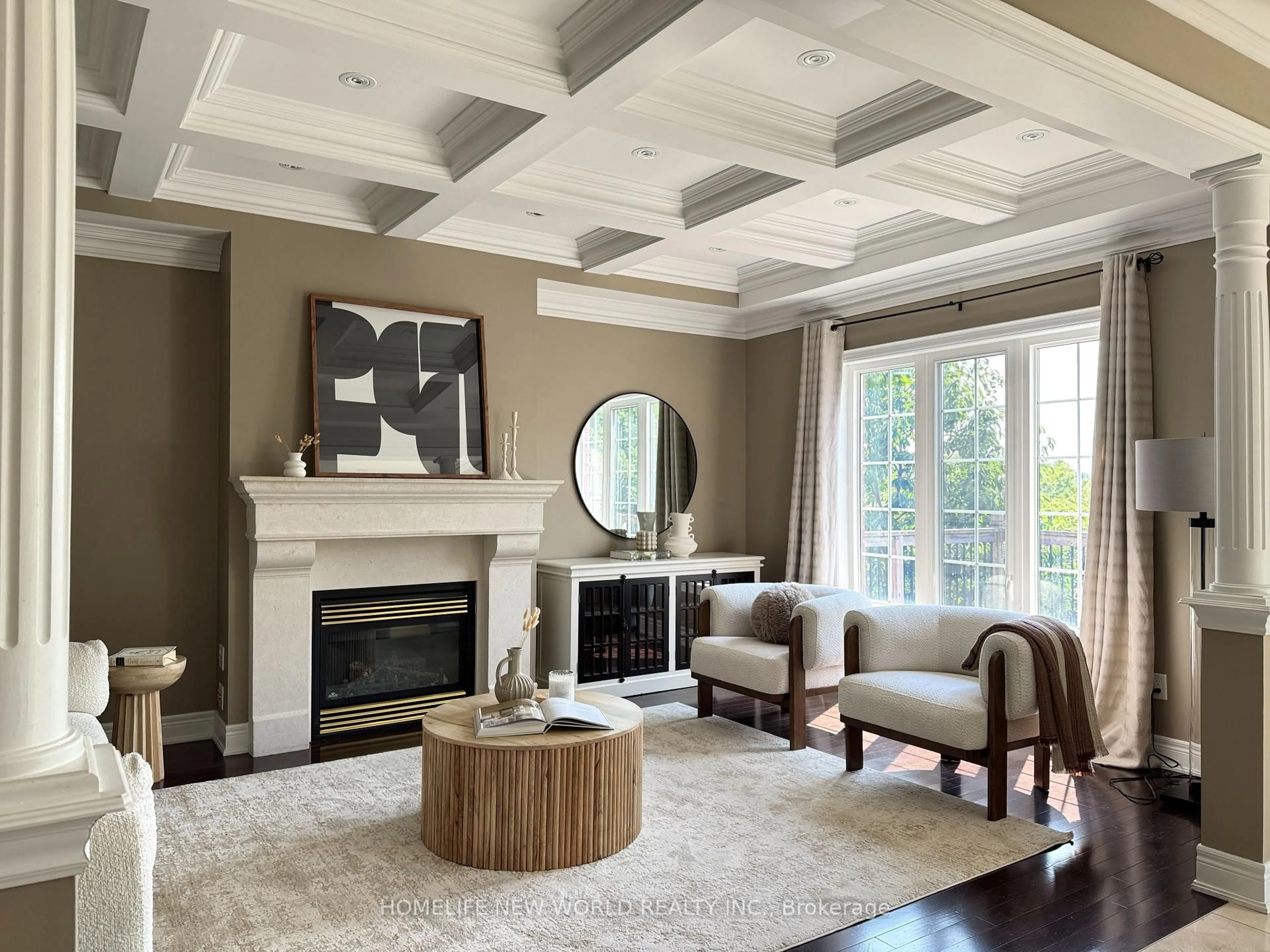 Living room with furniture, unknown for 117 Lady Karen Cres, Vaughan Ontario L6A 4M3