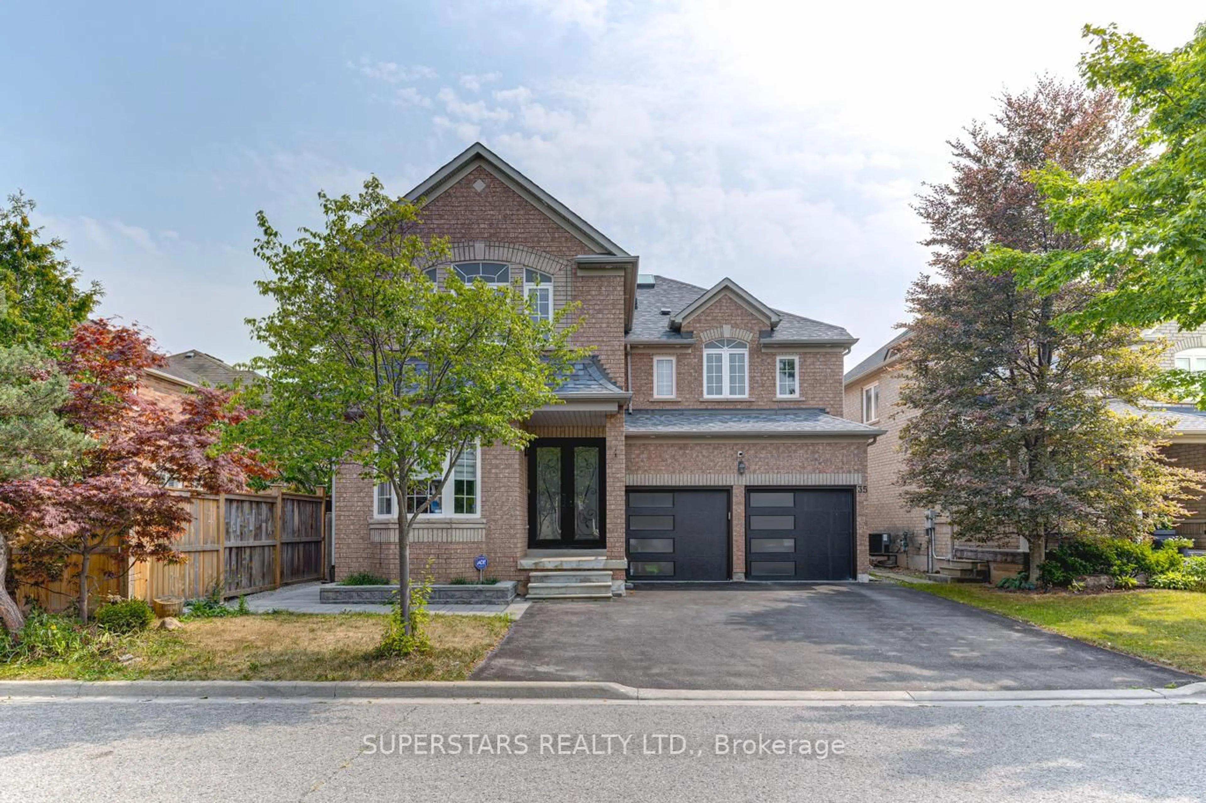 Home with brick exterior material, street for 35 Chasser Dr, Markham Ontario L6E 1S6