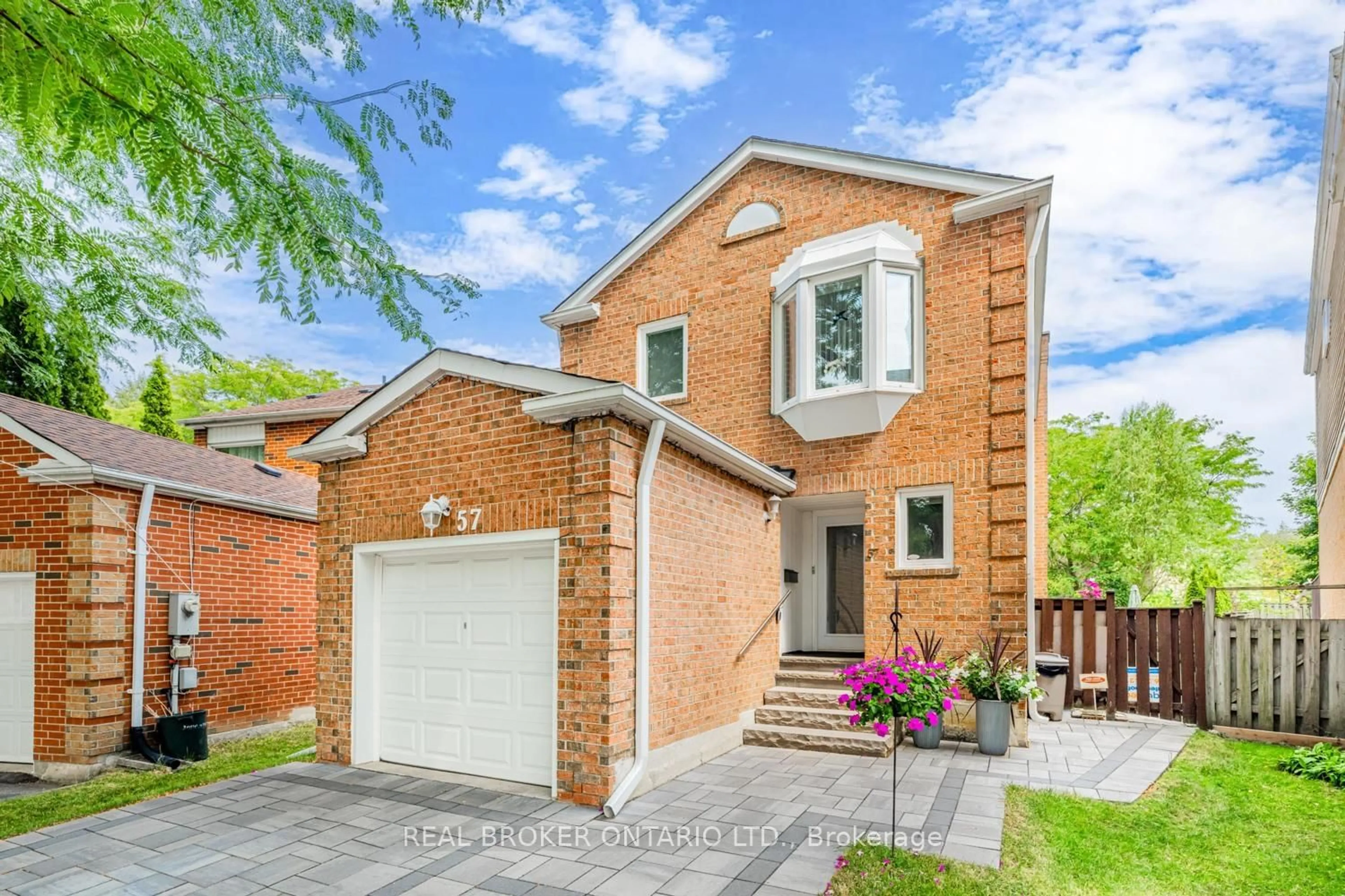 Home with brick exterior material, street for 57 Glenmanor Way, Vaughan Ontario L4J 3A3