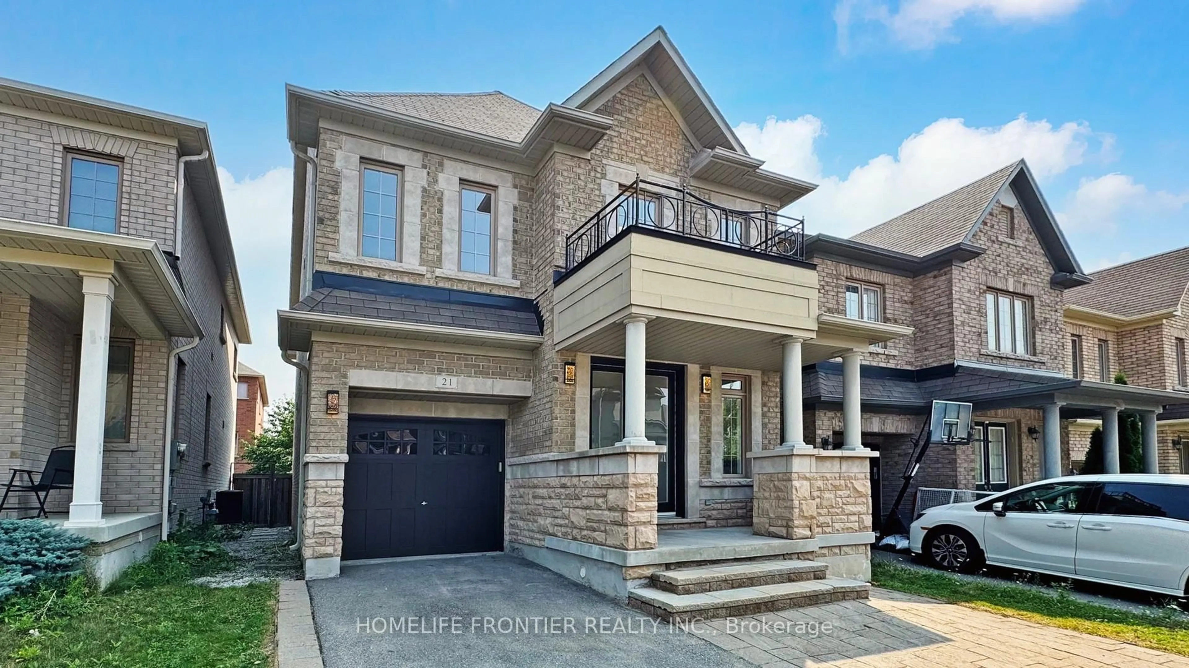 Home with brick exterior material, street for 21 Givon St, Vaughan Ontario L6A 0W2
