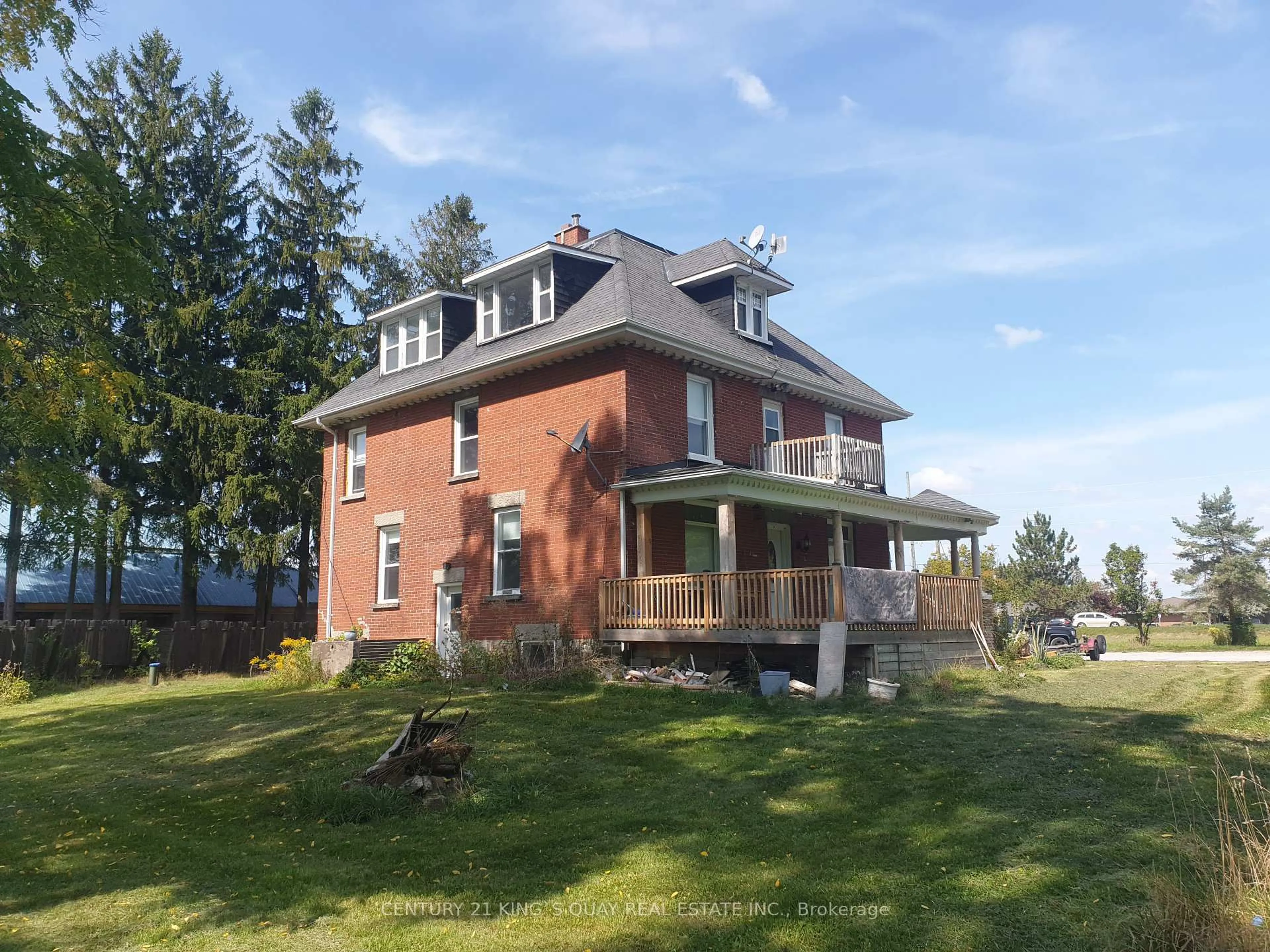 Home with brick exterior material, building for 3985 Stouffville Rd, Whitchurch-Stouffville Ontario L4A 7X5