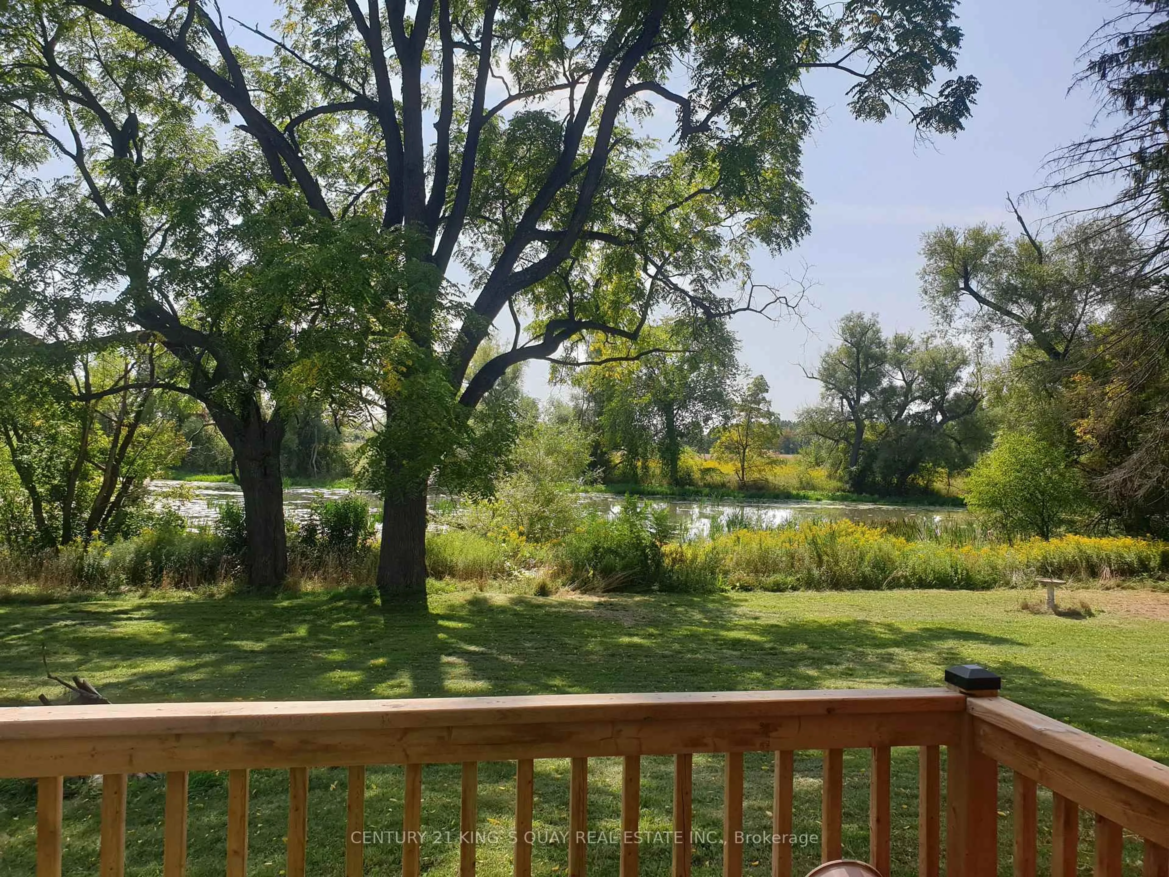 A pic from outside/outdoor area/front of a property/back of a property/a pic from drone, water/lake/river/ocean view for 3985 Stouffville Rd, Whitchurch-Stouffville Ontario L4A 7X5