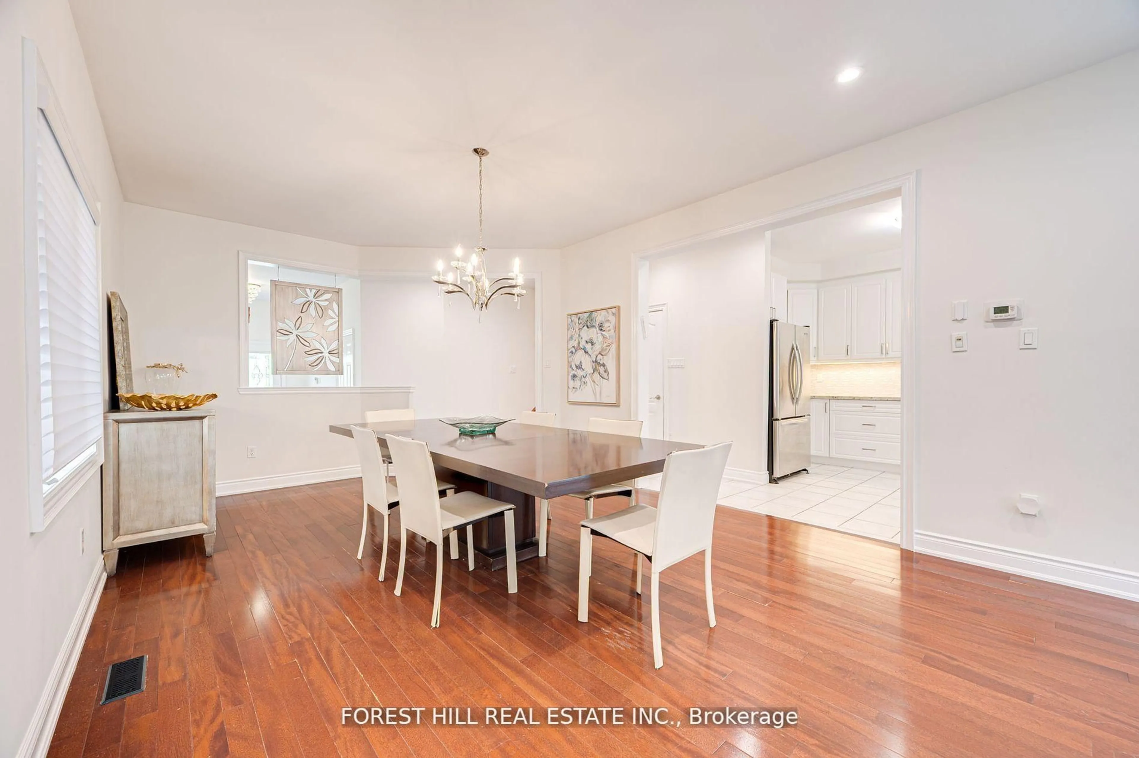 Dining room, wood/laminate floor for 473 Apple Blossom Dr, Vaughan Ontario L4J 9K7