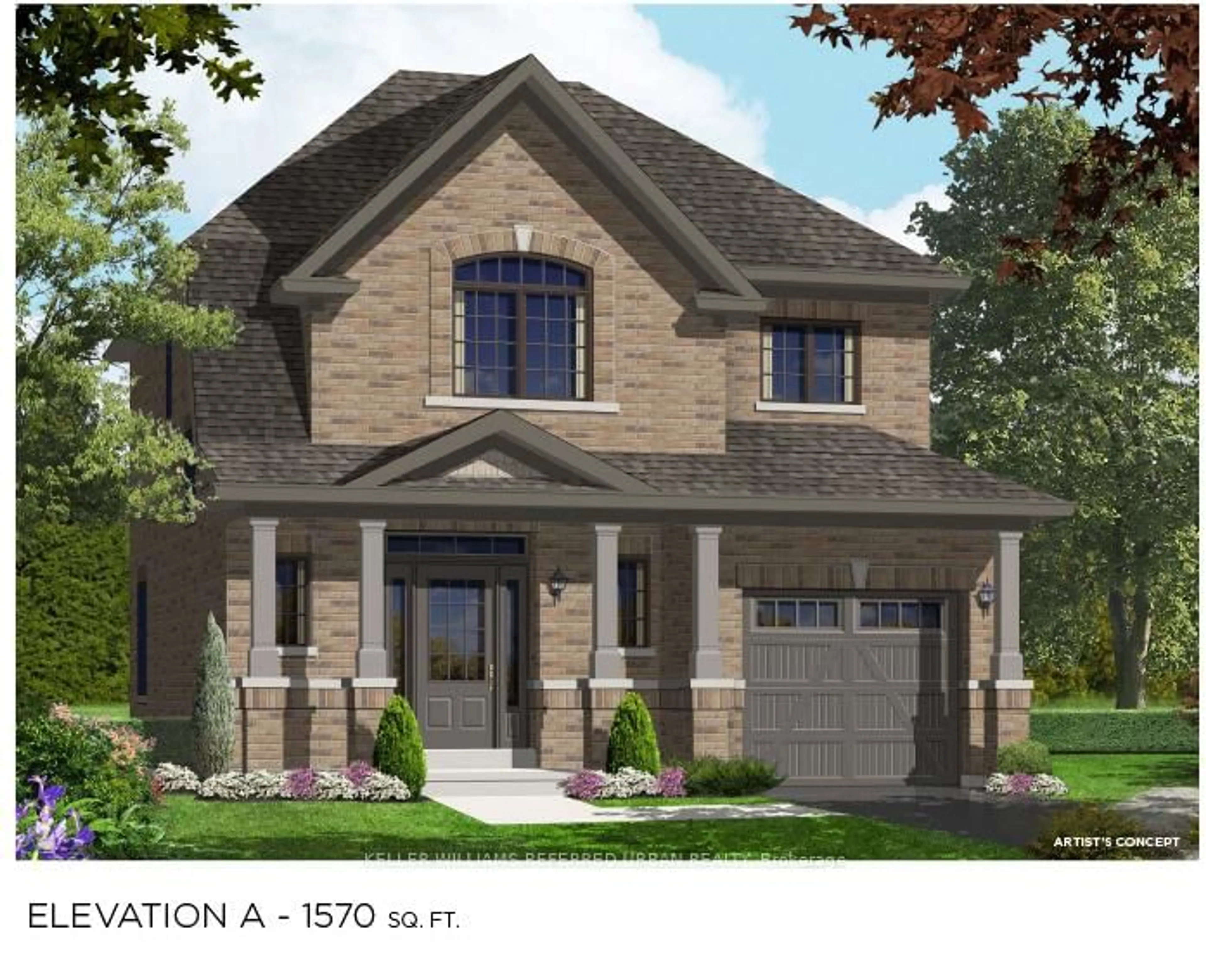 Home with brick exterior material, street for 27 Lawrence D. Pridham Ave, New Tecumseth Ontario L9R 1V4