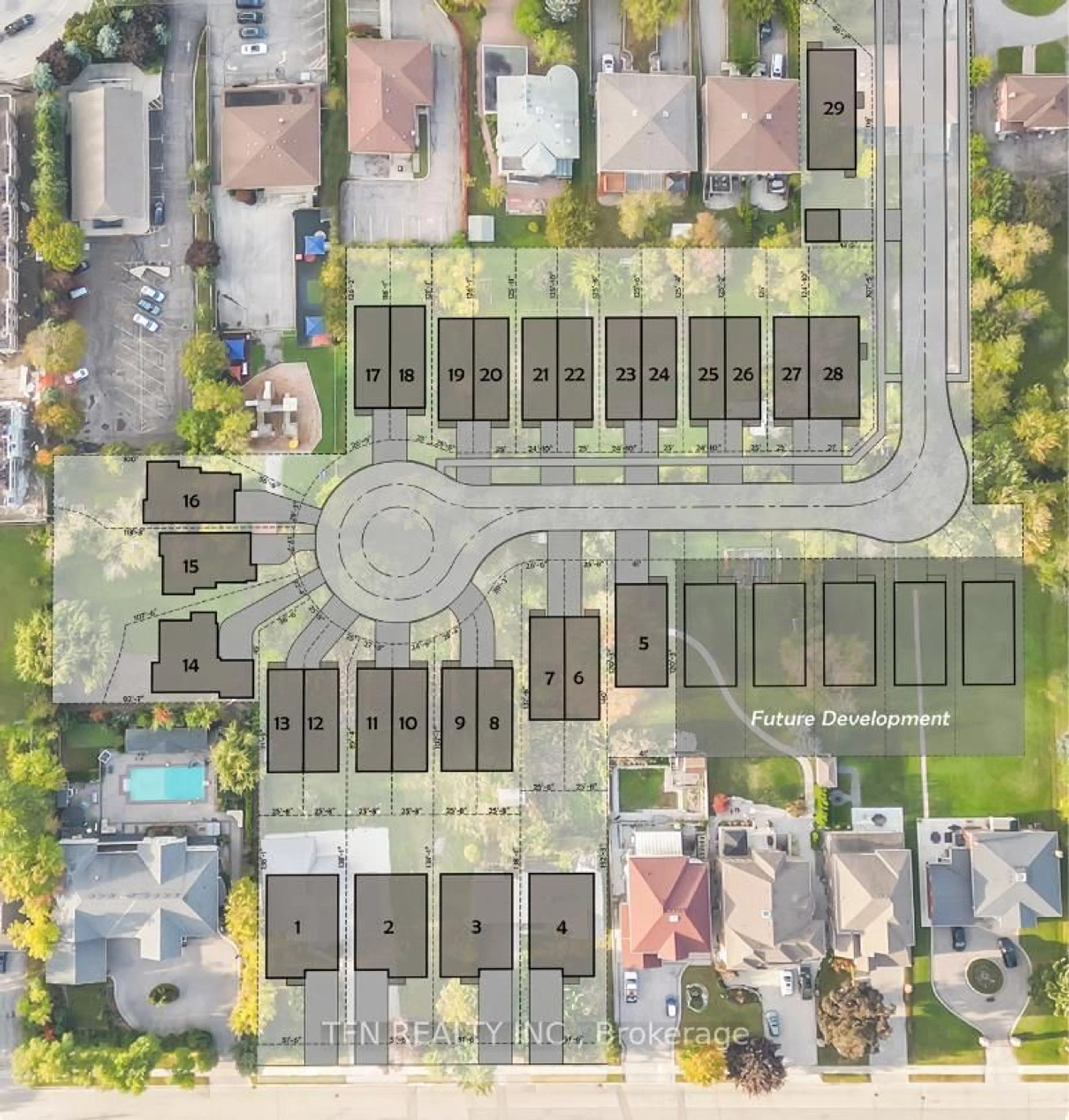 A pic from outside/outdoor area/front of a property/back of a property/a pic from drone, street for 35 Imogene Crt, Richmond Hill Ontario L4C 7A6