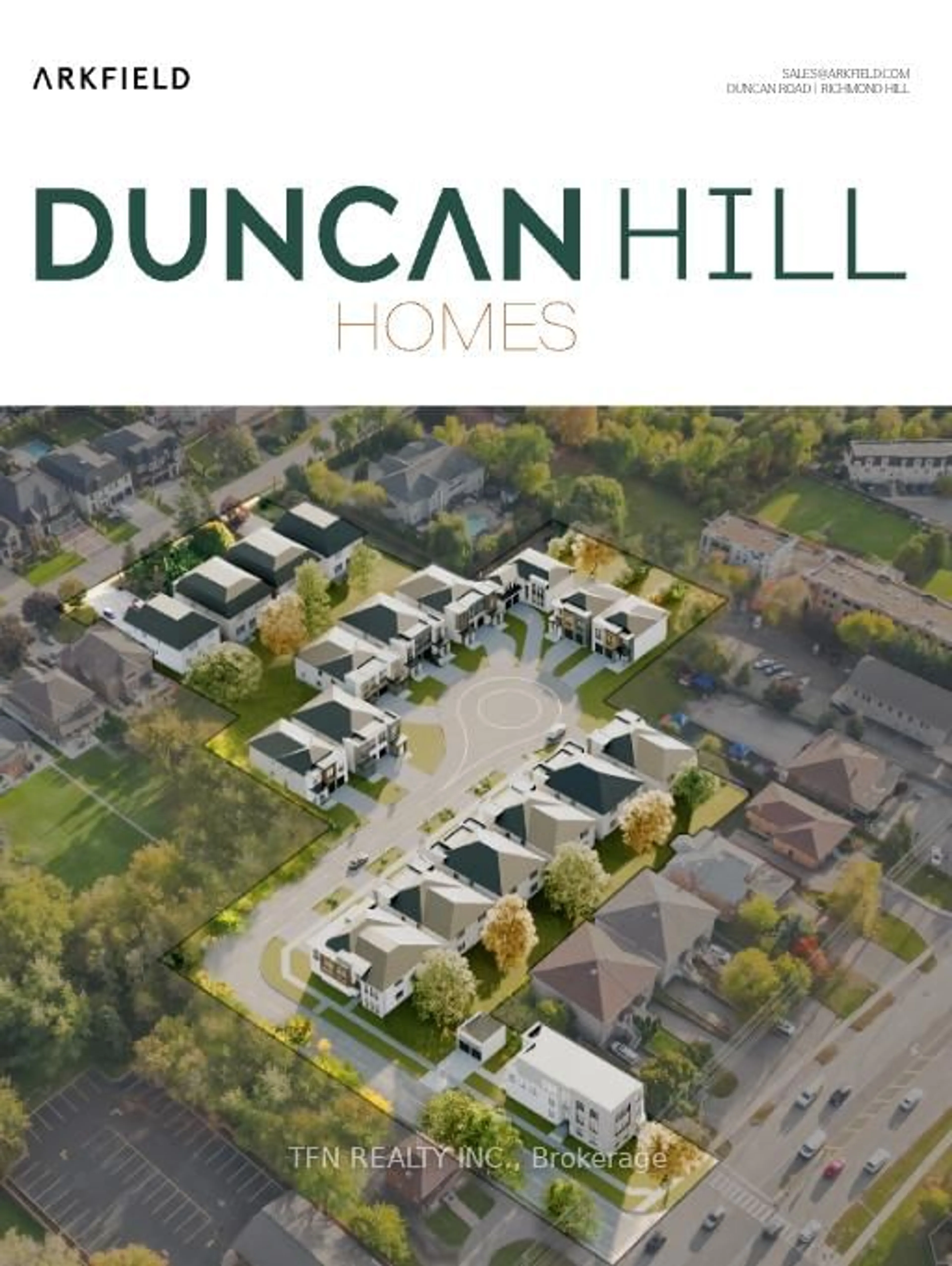 A pic from outside/outdoor area/front of a property/back of a property/a pic from drone, street for 35 Imogene Crt, Richmond Hill Ontario L4C 7A6