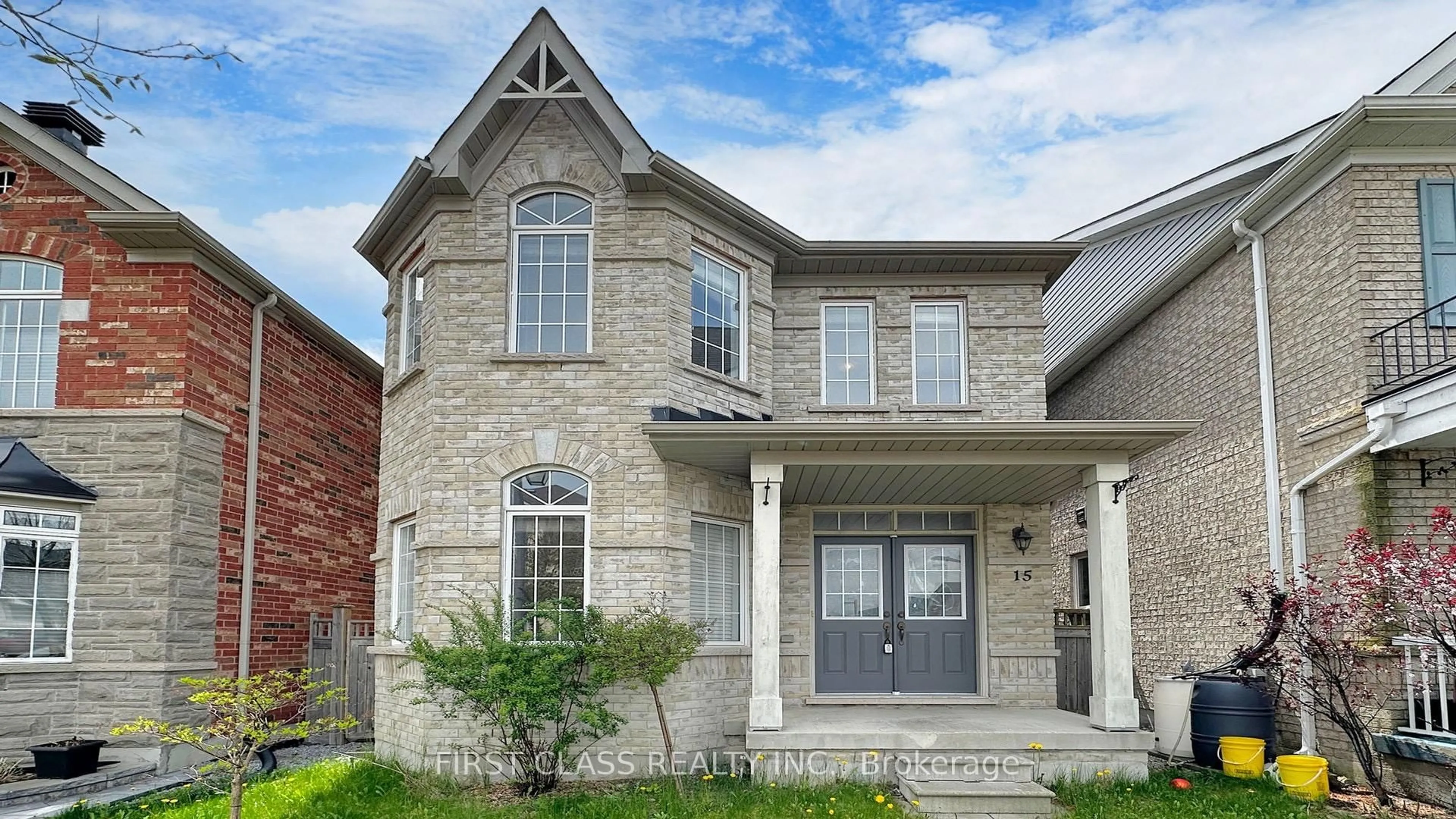 Home with brick exterior material, street for 15 Welland Rd, Markham Ontario L6B 0N4