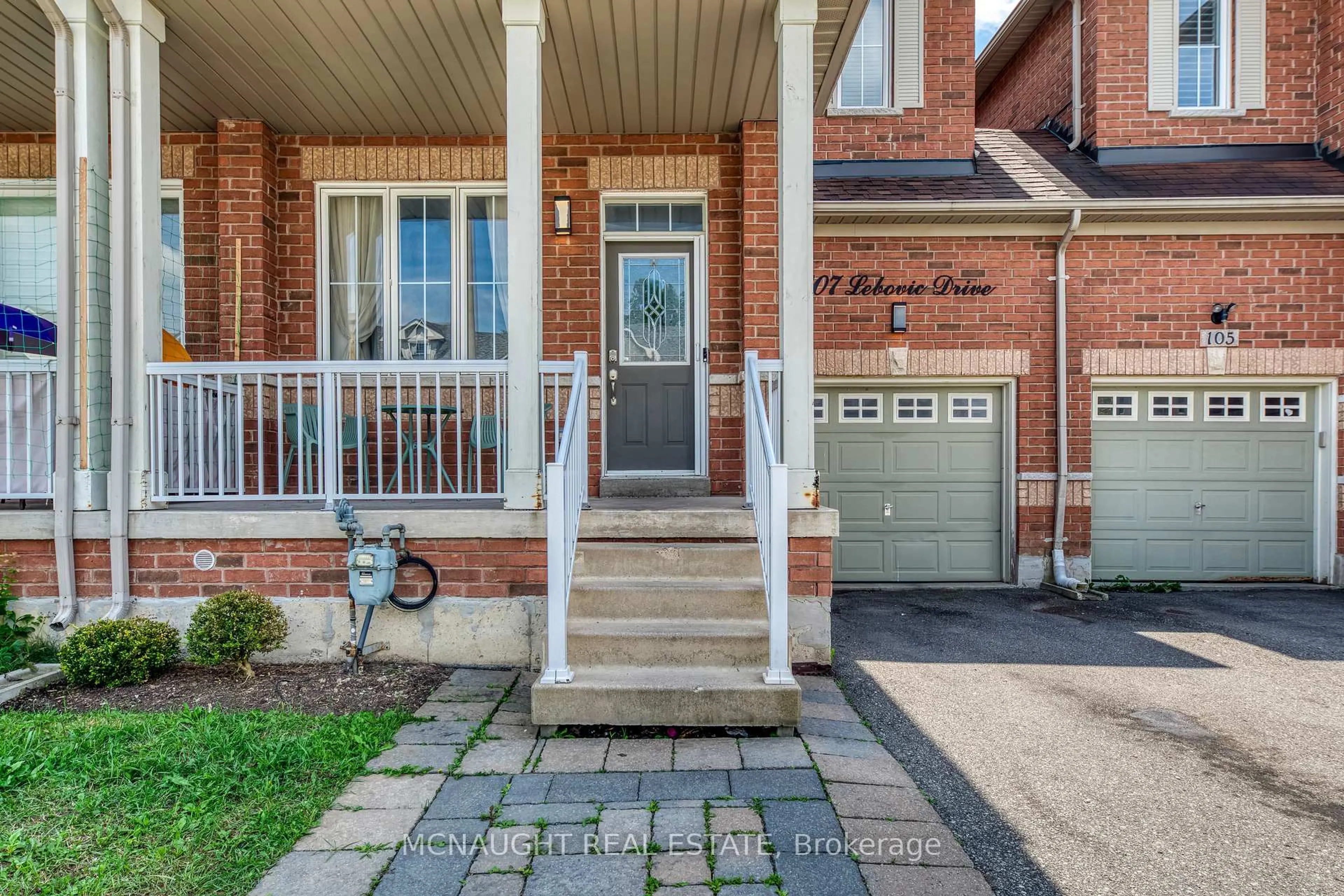 Home with brick exterior material, street for 107 Lebovic Dr, Richmond Hill Ontario L4E 5C1