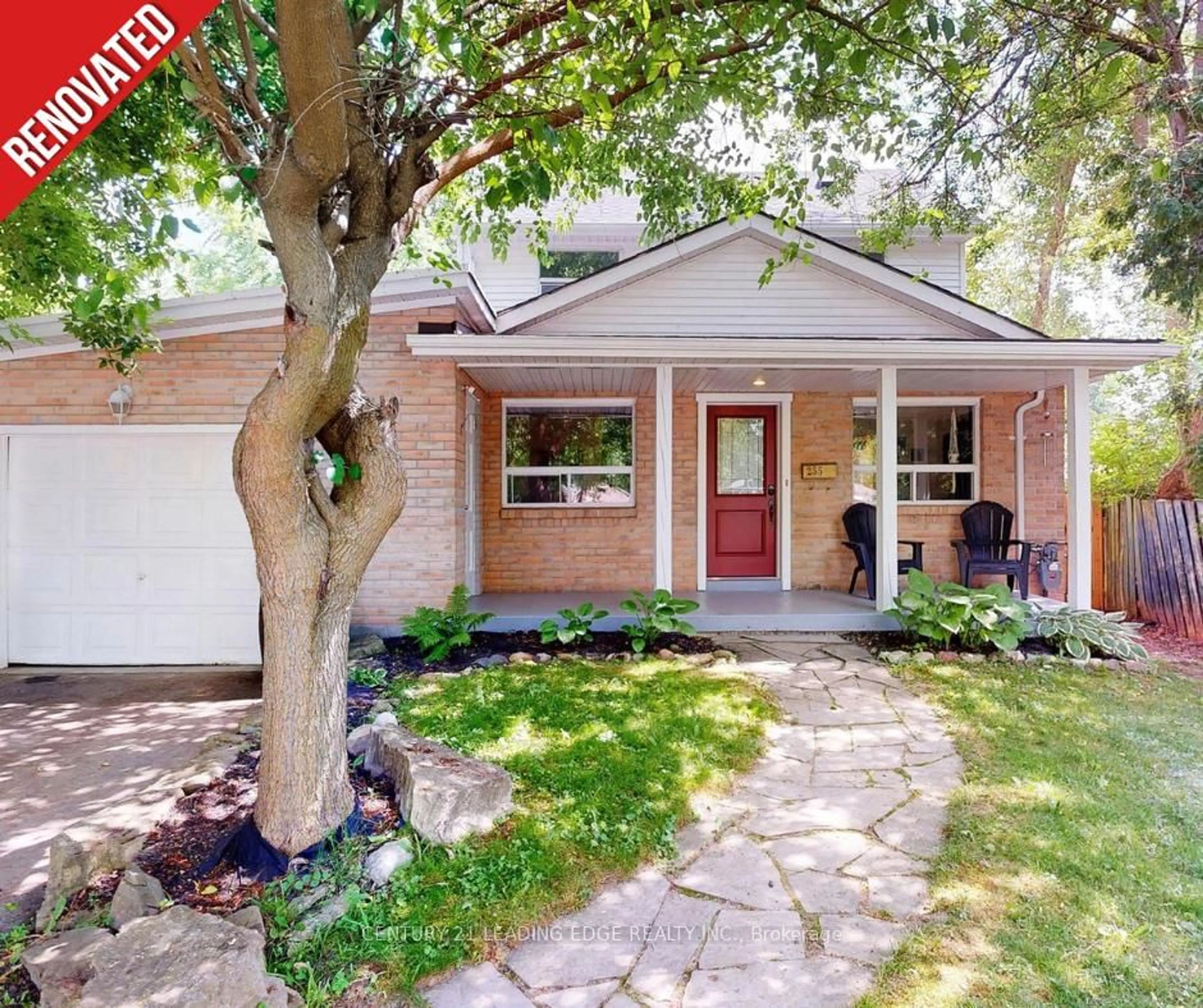 Home with brick exterior material, street for 255 Cedarholme Ave, Georgina Ontario L4P 2W5