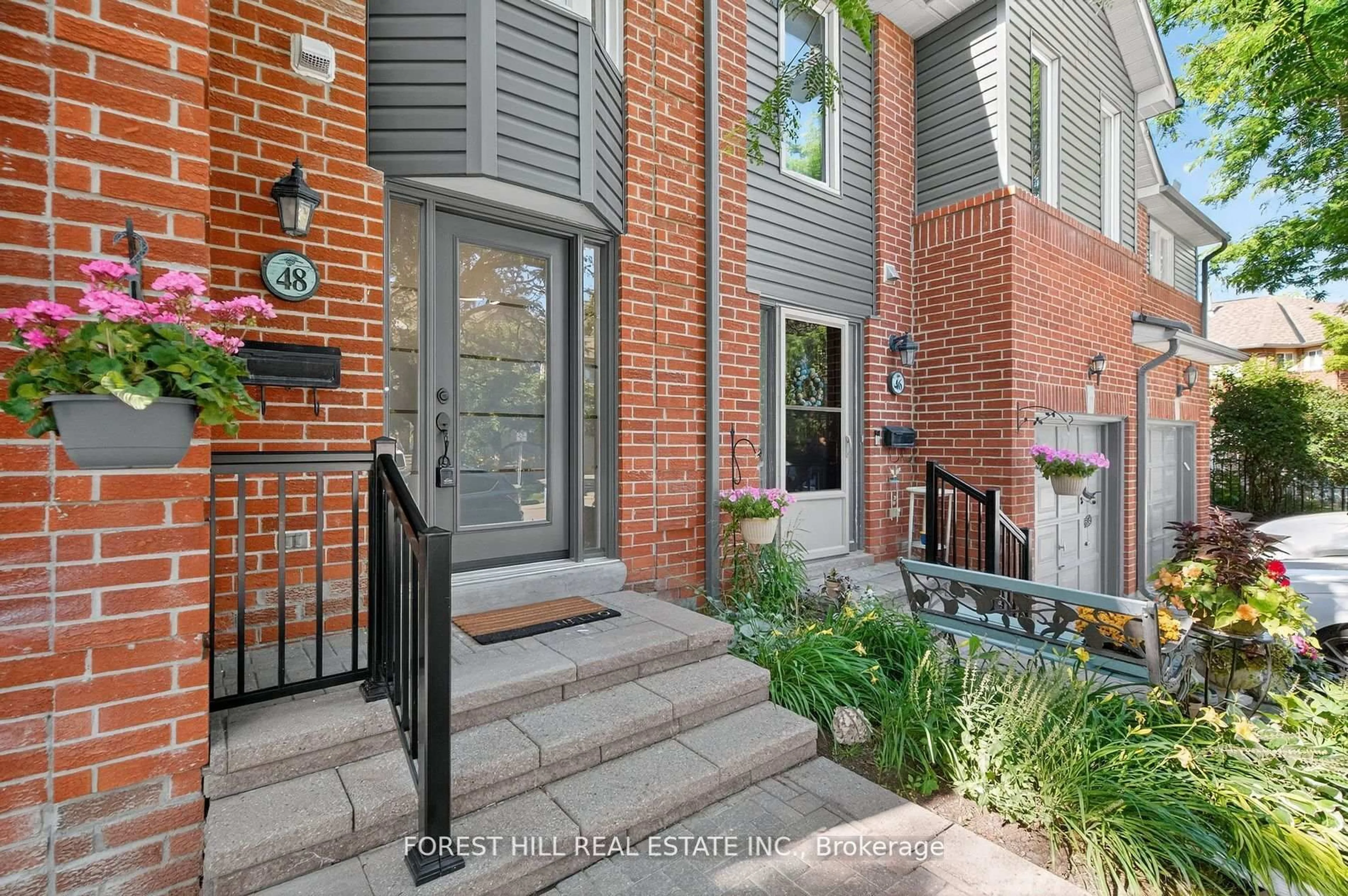 Home with brick exterior material, street for 48 Beaumont Pl, Vaughan Ontario L4J 4X2