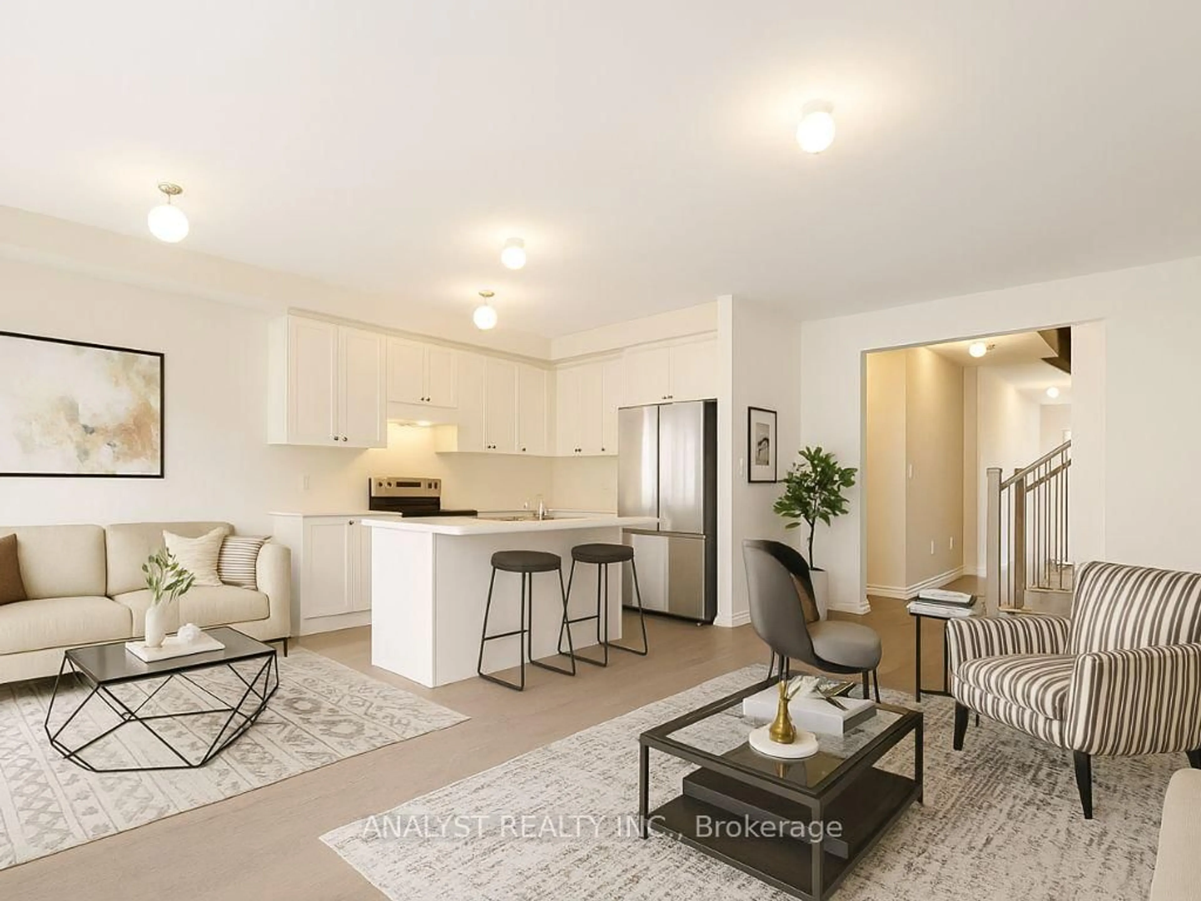Open concept kitchen, unknown for 77 Singhampton Rd, Vaughan Ontario L4H 3N5