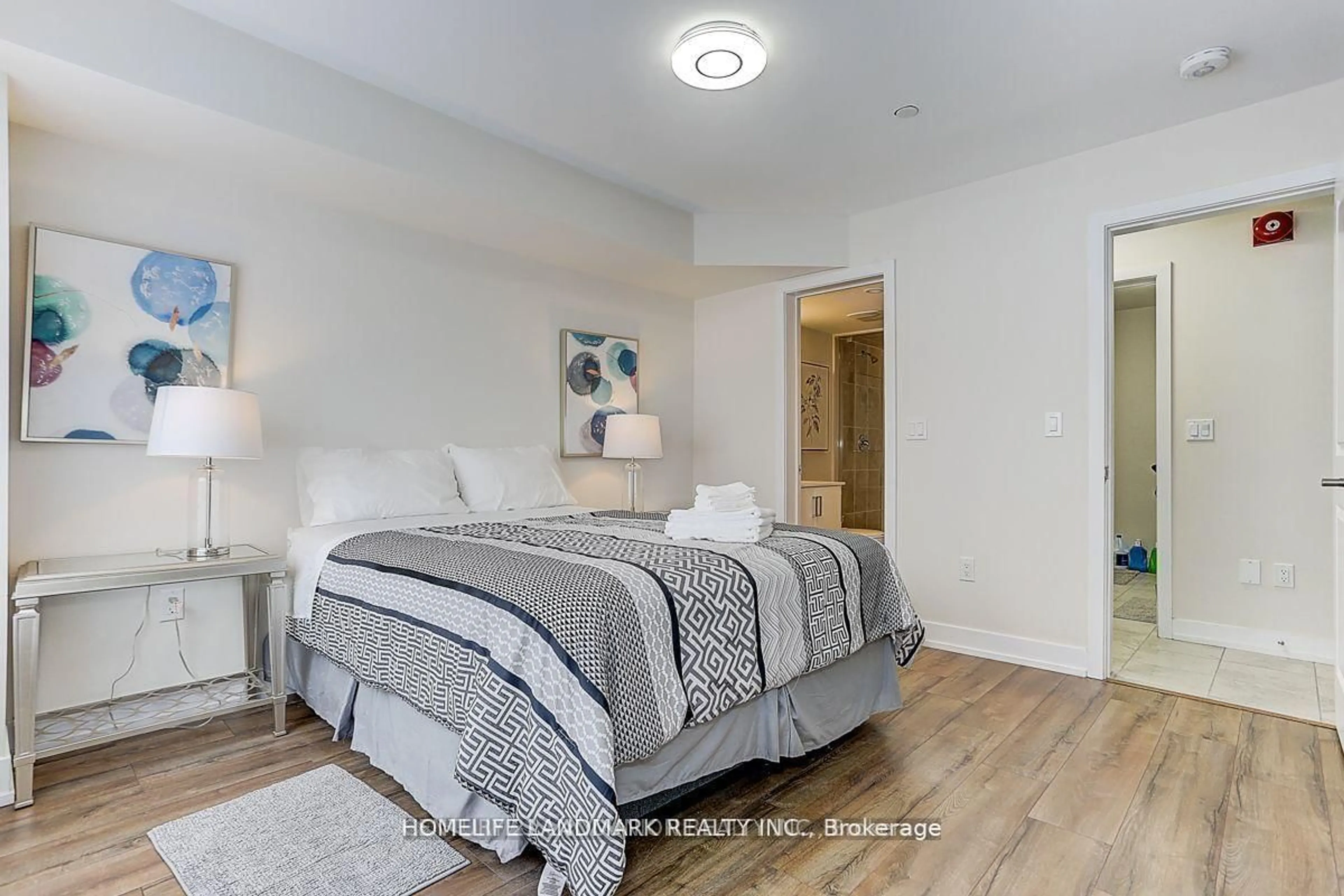 Bedroom with bed, unknown for 5 Ingersoll Lane, Richmond Hill Ontario L4E 1G9