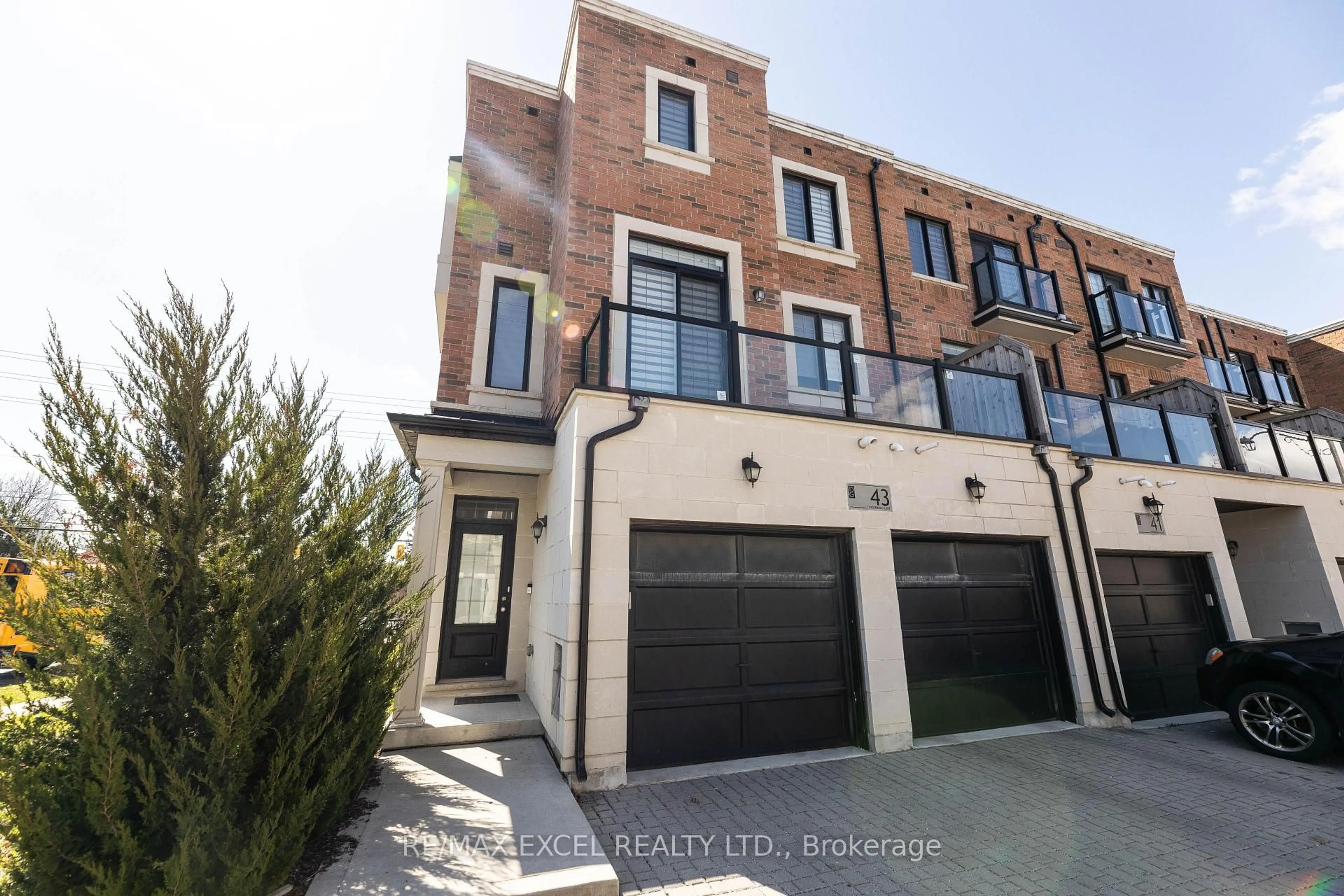 Home with brick exterior material, street for 43 Hyderabad Lane, Markham Ontario L6E 0T8