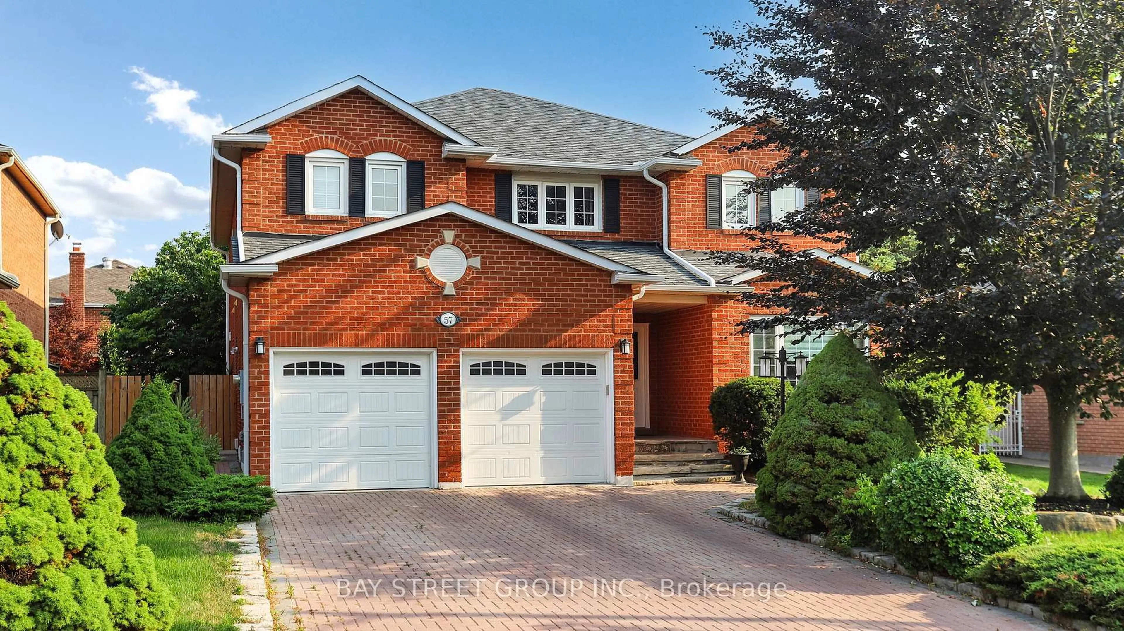 Home with brick exterior material, street for 57 Whitburn Cres, Vaughan Ontario L6A 1M7