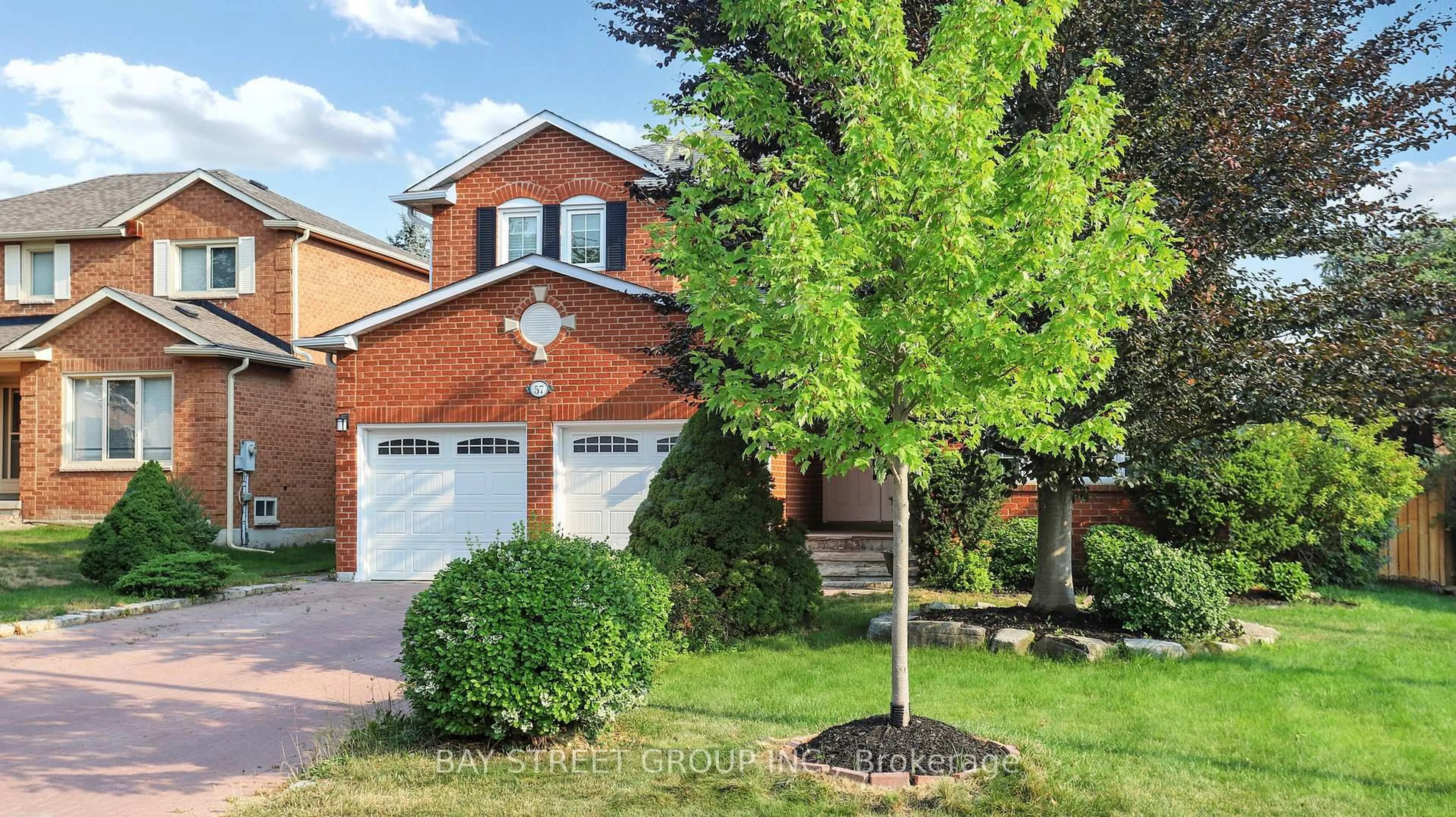 Home with brick exterior material, street for 57 Whitburn Cres, Vaughan Ontario L6A 1M7