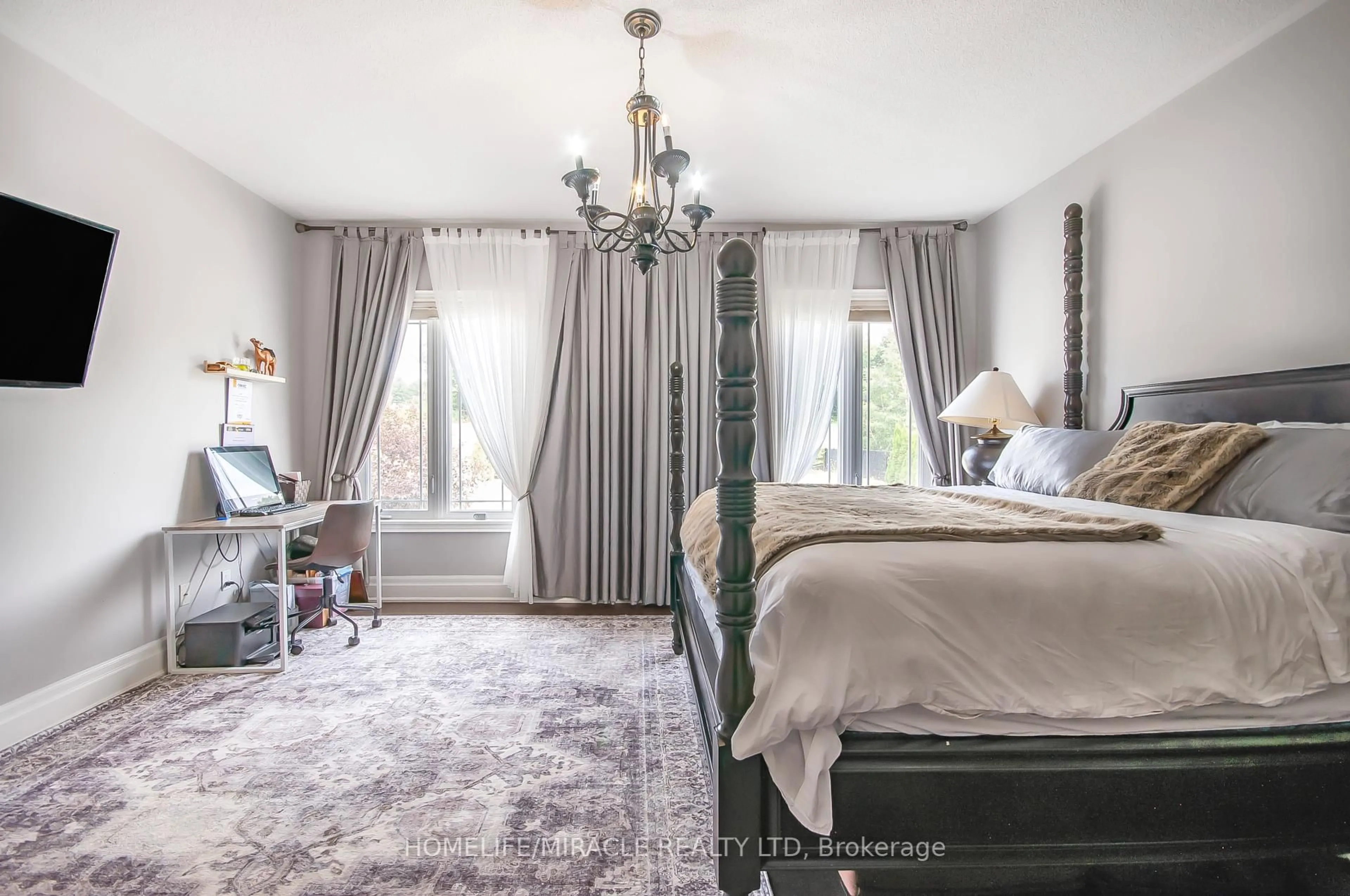 Bedroom with bed, unknown for 23 Goodwood St, Uxbridge Ontario L0C 1A0