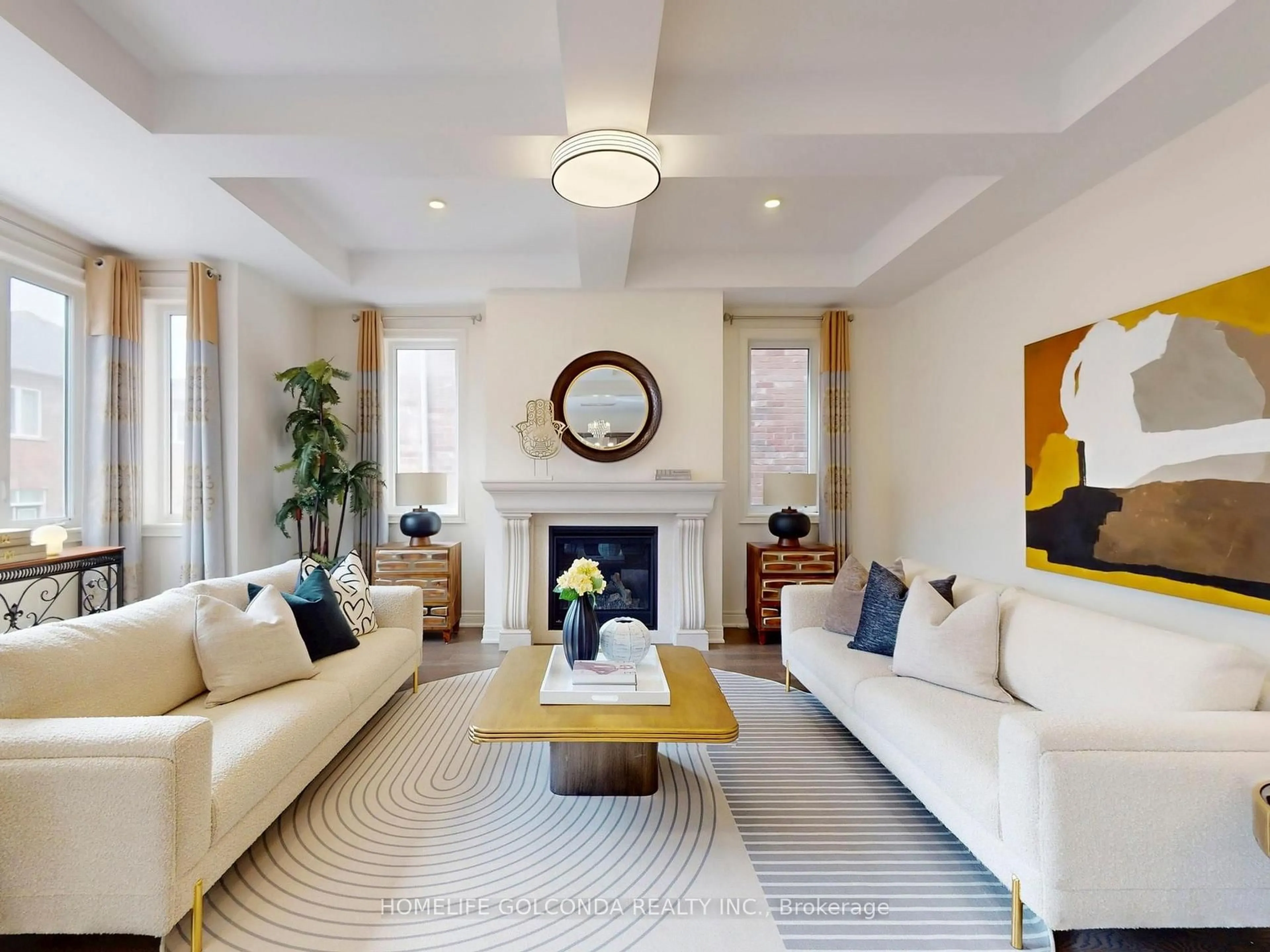 Living room with furniture, unknown for 21 Planet St, Richmond Hill Ontario L4C 8P5
