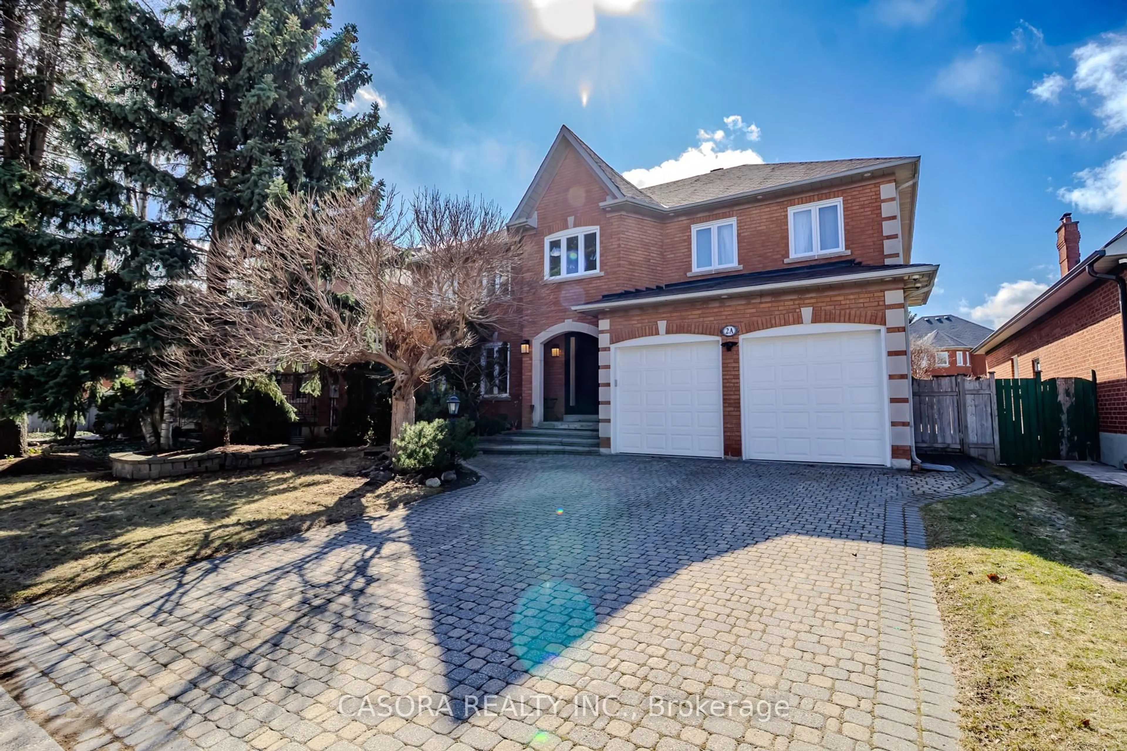 Home with brick exterior material, street for 2A Chiltern Hill, Richmond Hill Ontario L4B 3B9